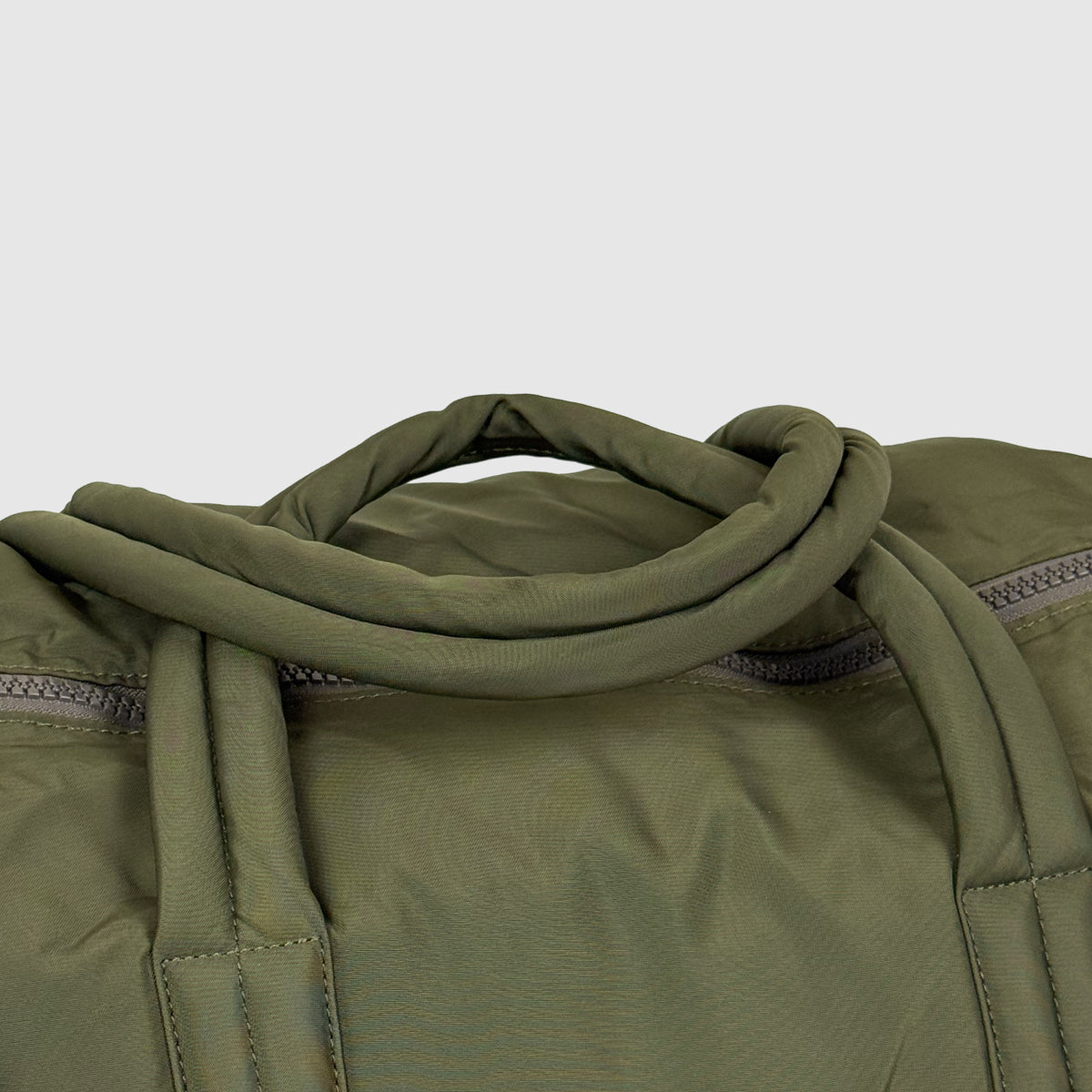 Yeezy Season 6 Padded Duffle Bag In Iron