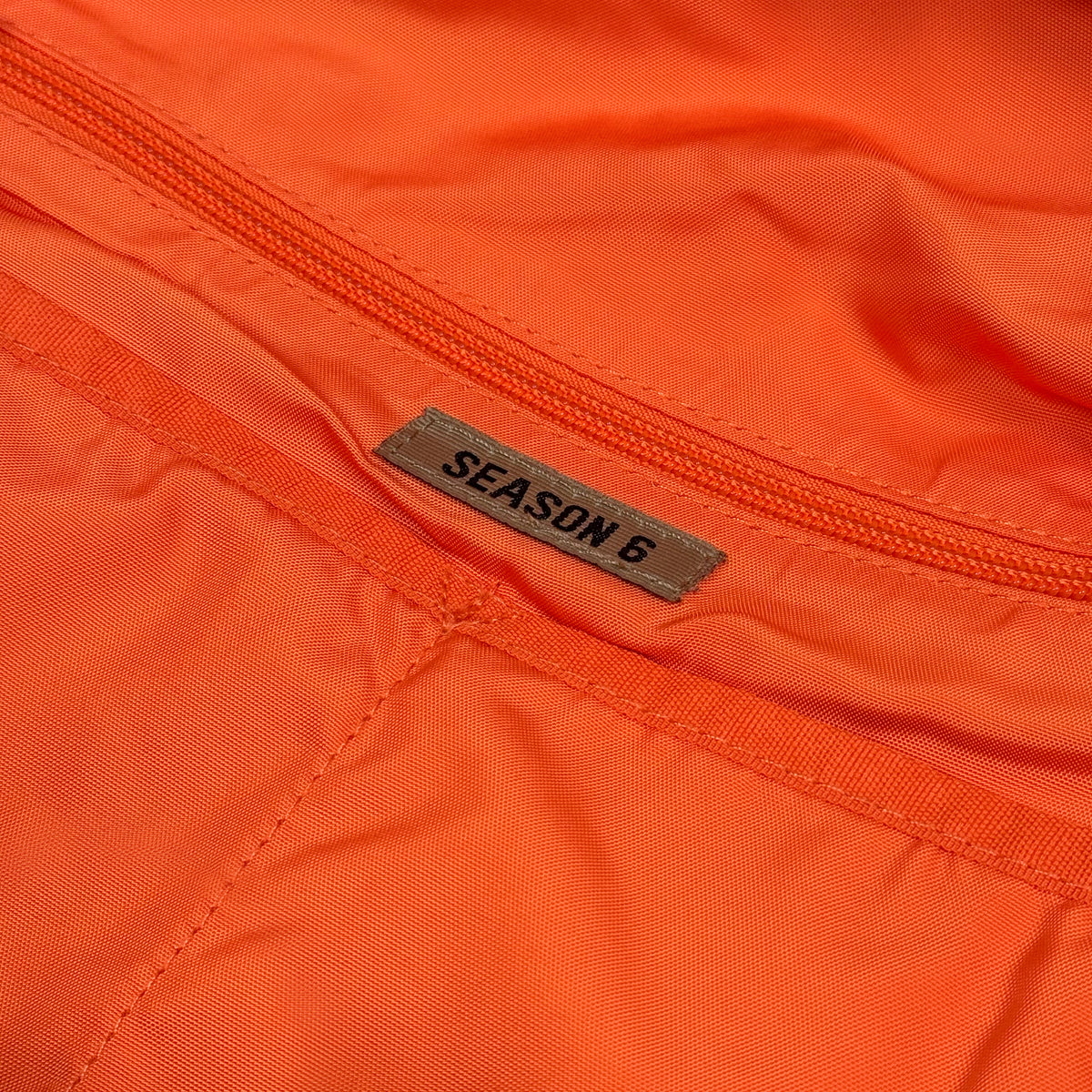 Yeezy Season 6 Padded Duffle Bag In Iron
