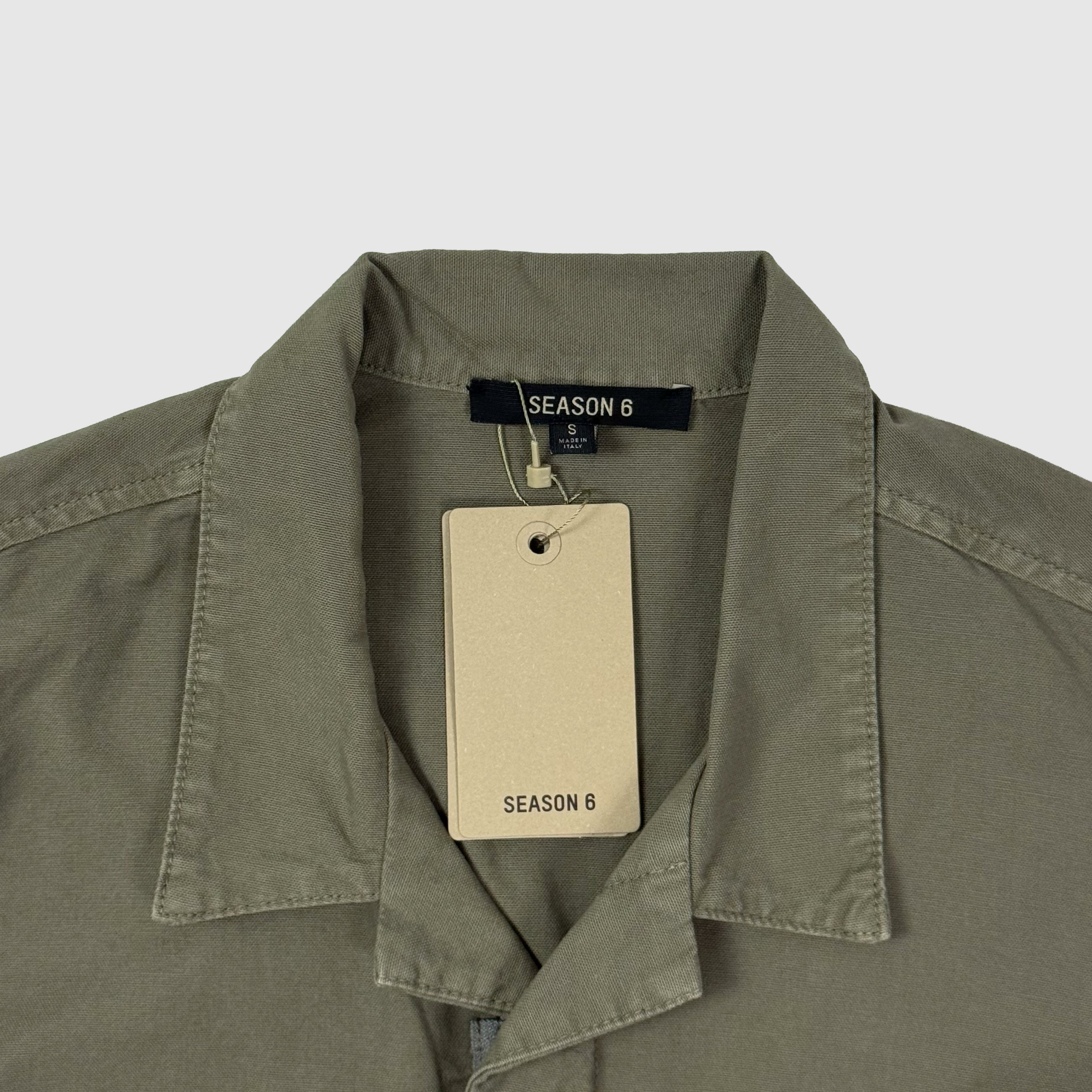 Yeezy Season 6 Workwear Jumpsuit In Sage