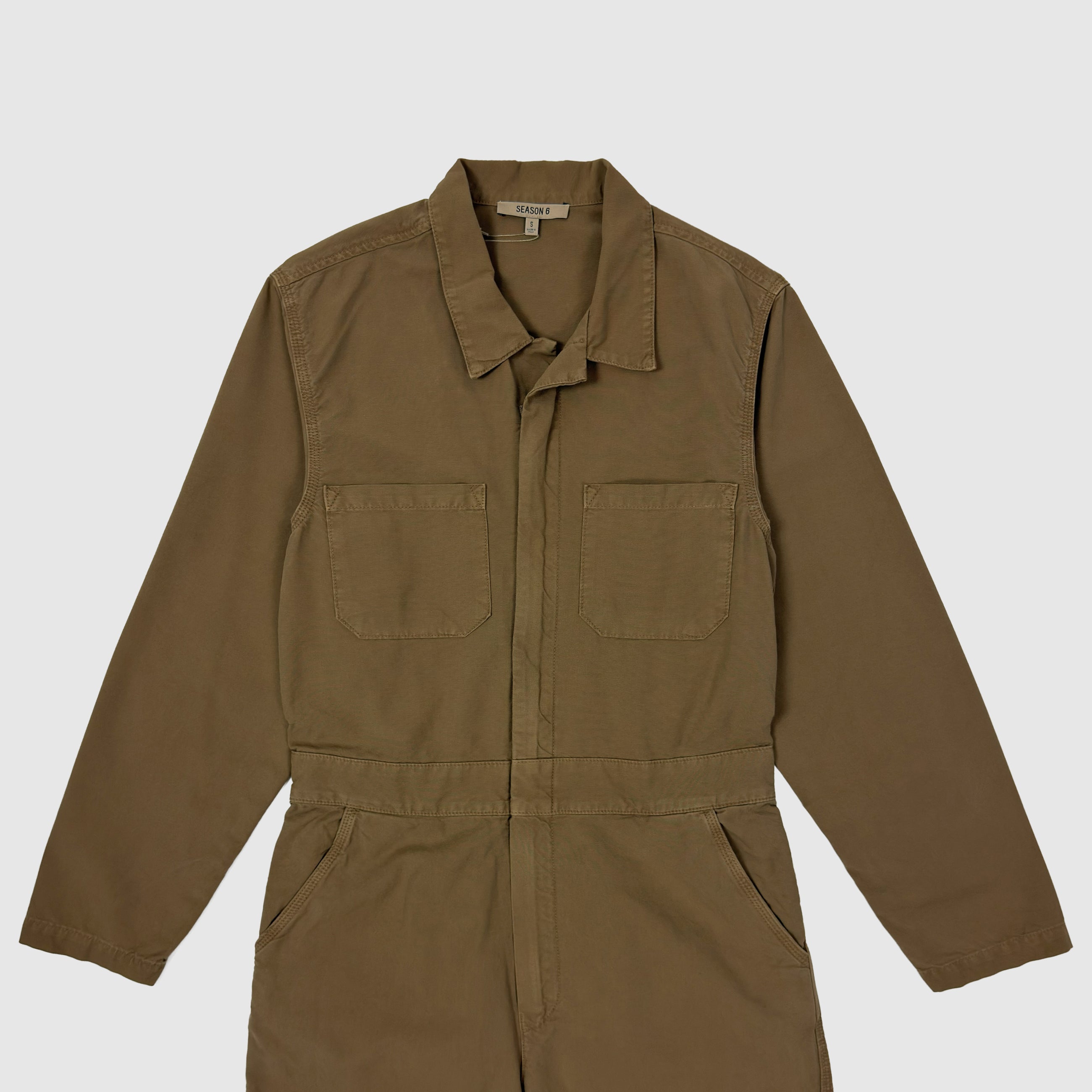 Yeezy Season 6 Workwear Jumpsuit In Sand