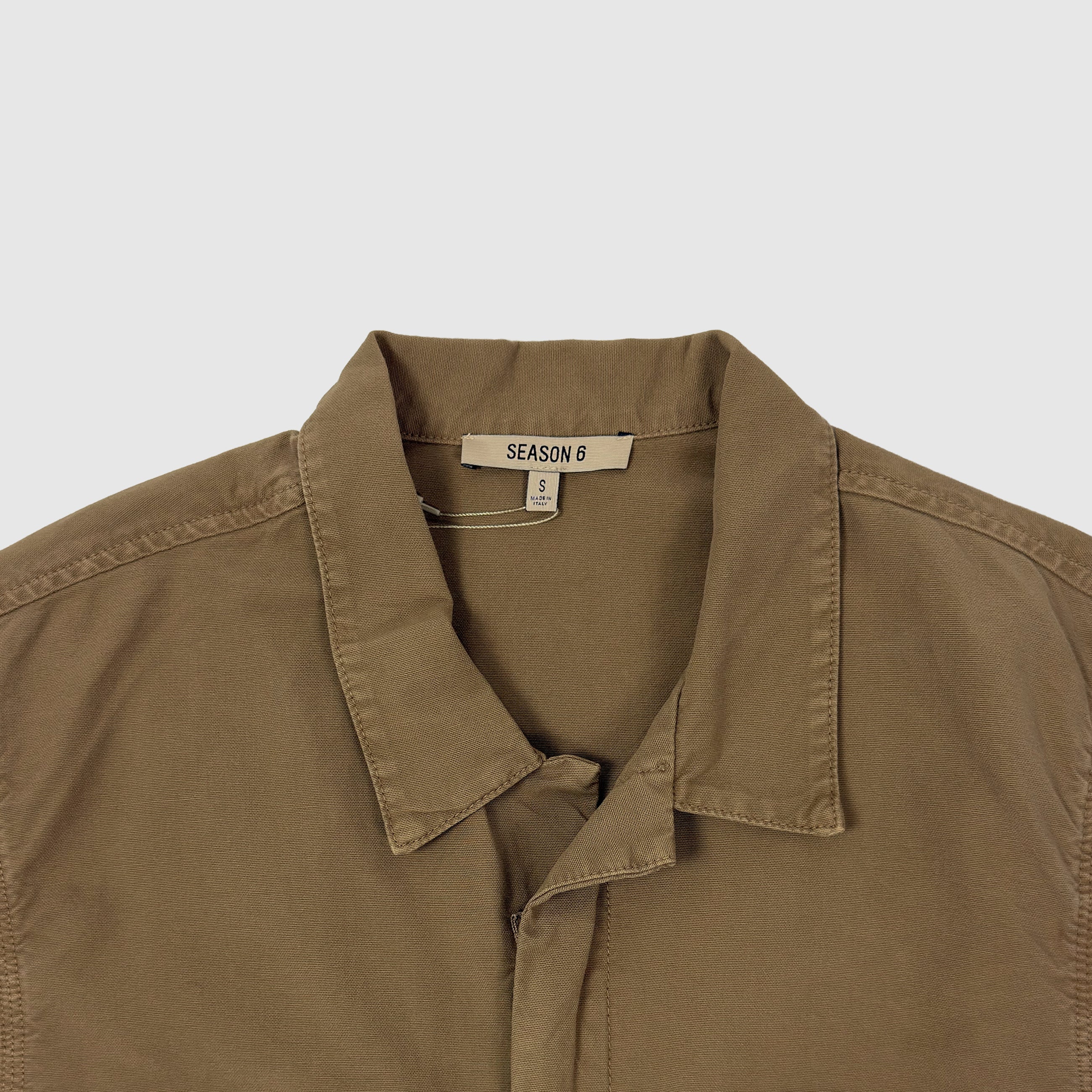 Yeezy Season 6 Workwear Jumpsuit In Sand
