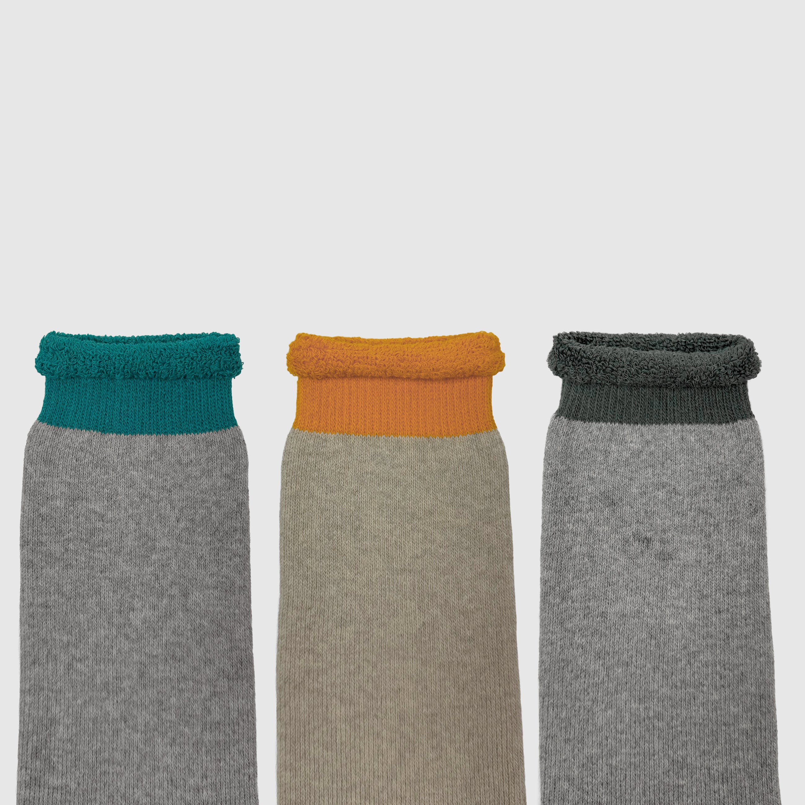 Yeezy Season 7 Bouclette Socks (3-Pack) In Tone Four