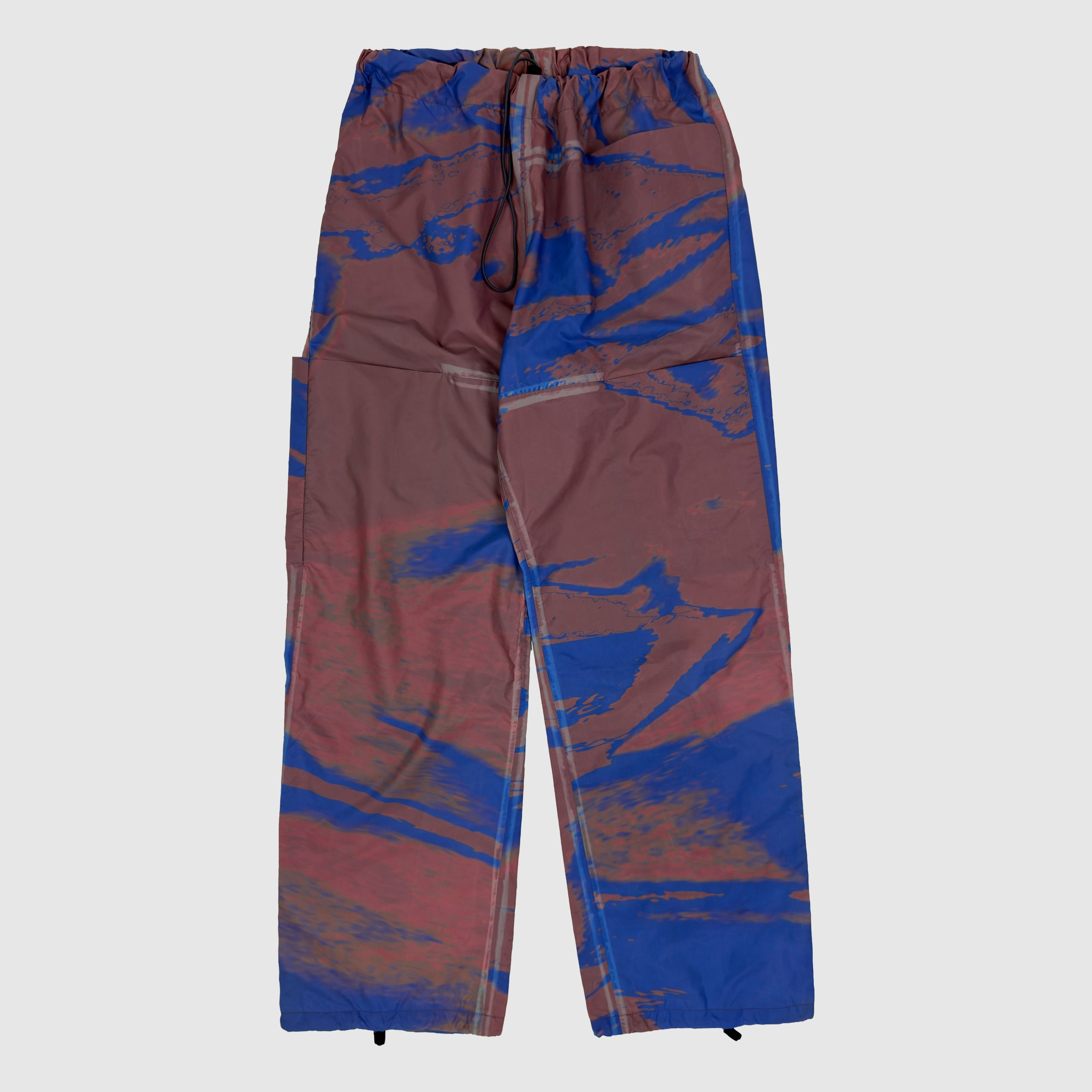 Yeezy 2020 Unreleased Nylon Cargo Pants In Tiger Camo