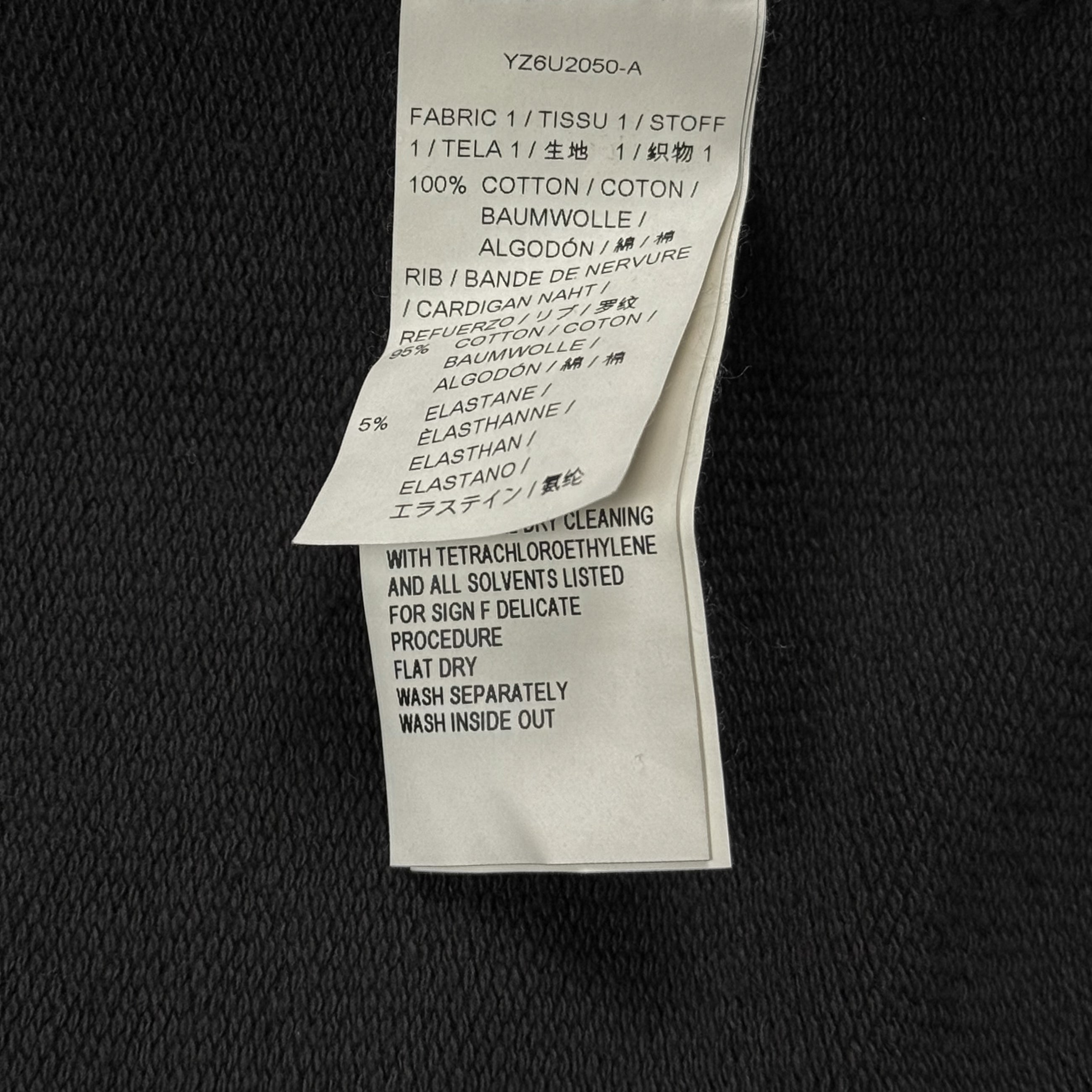 Yeezy 2017 Embroidered Calabasas Hoodie In Ink