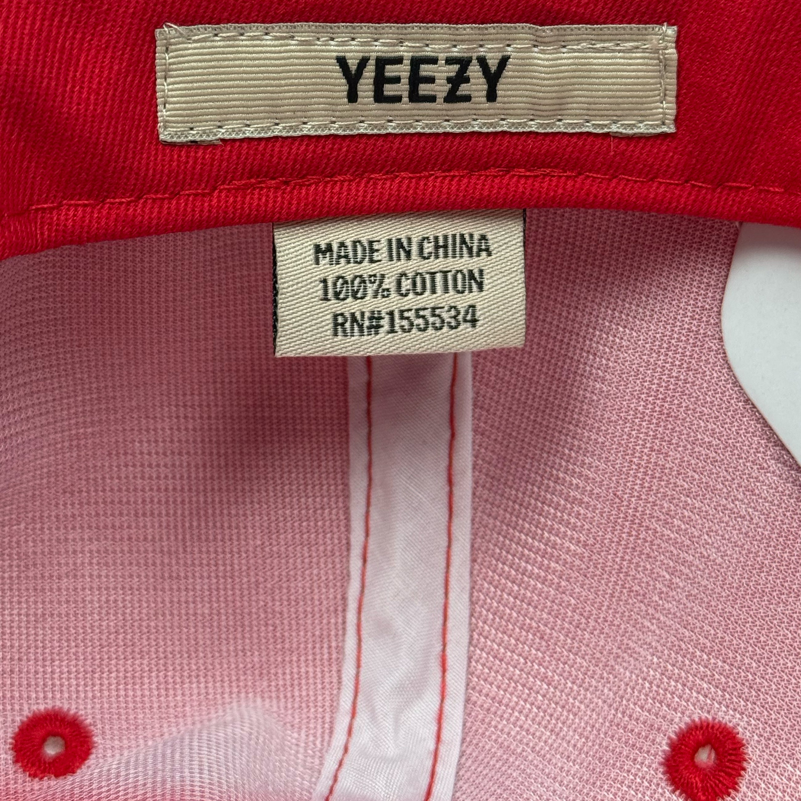Yeezy 2018 OG Free Hoover Hat In Red