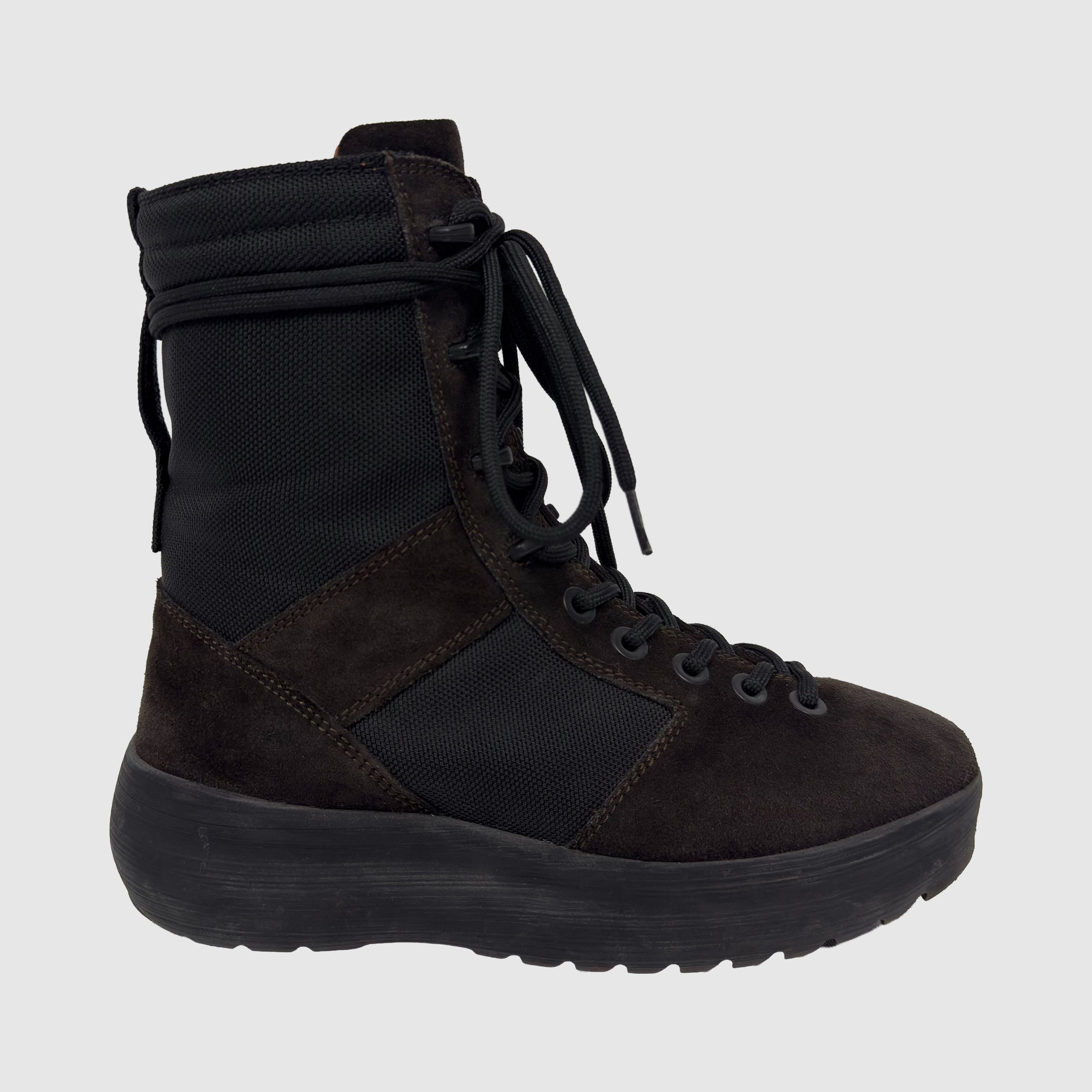 Yeezy Season 3 Military Boots In Onyx