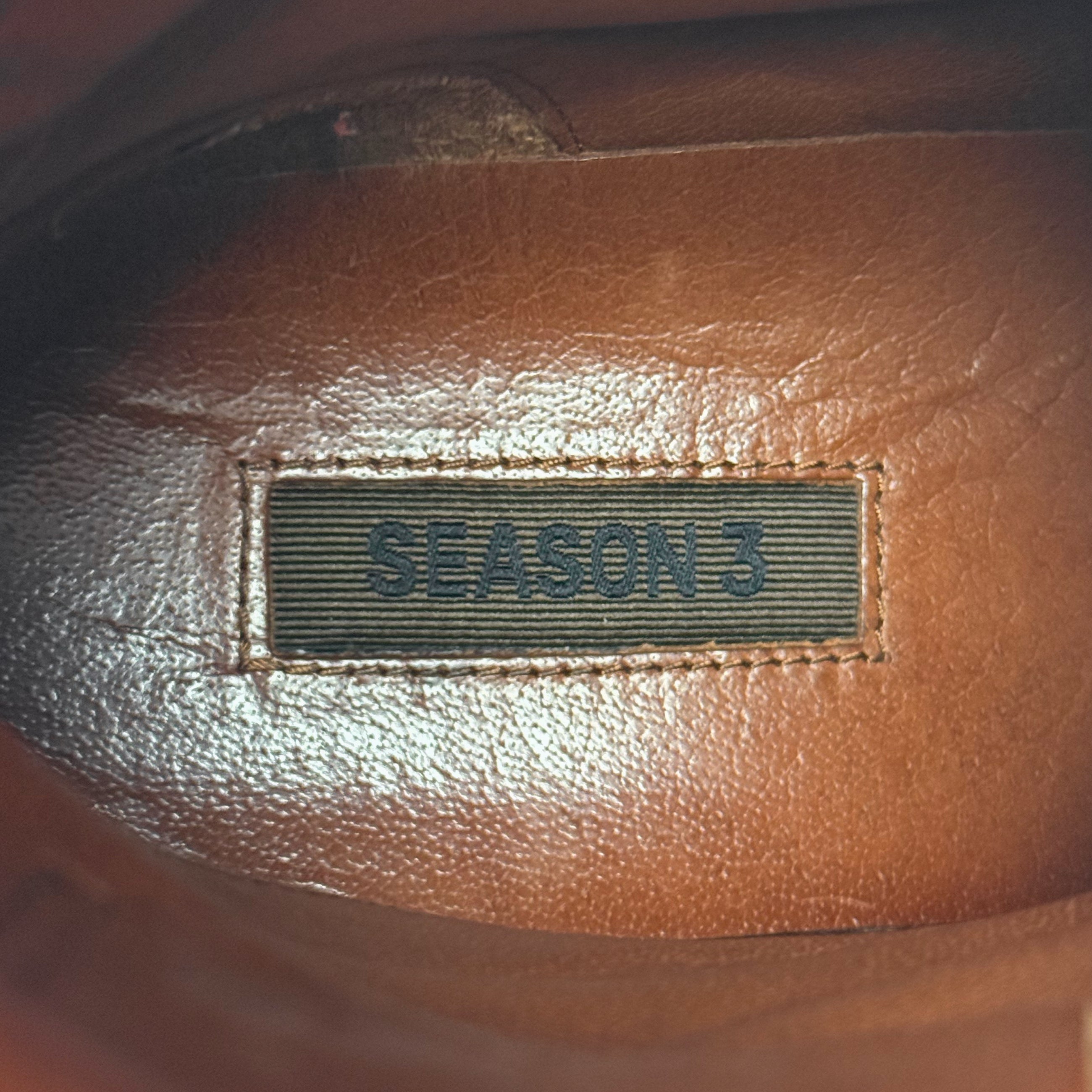Yeezy Season 3 Military Boots In Onyx