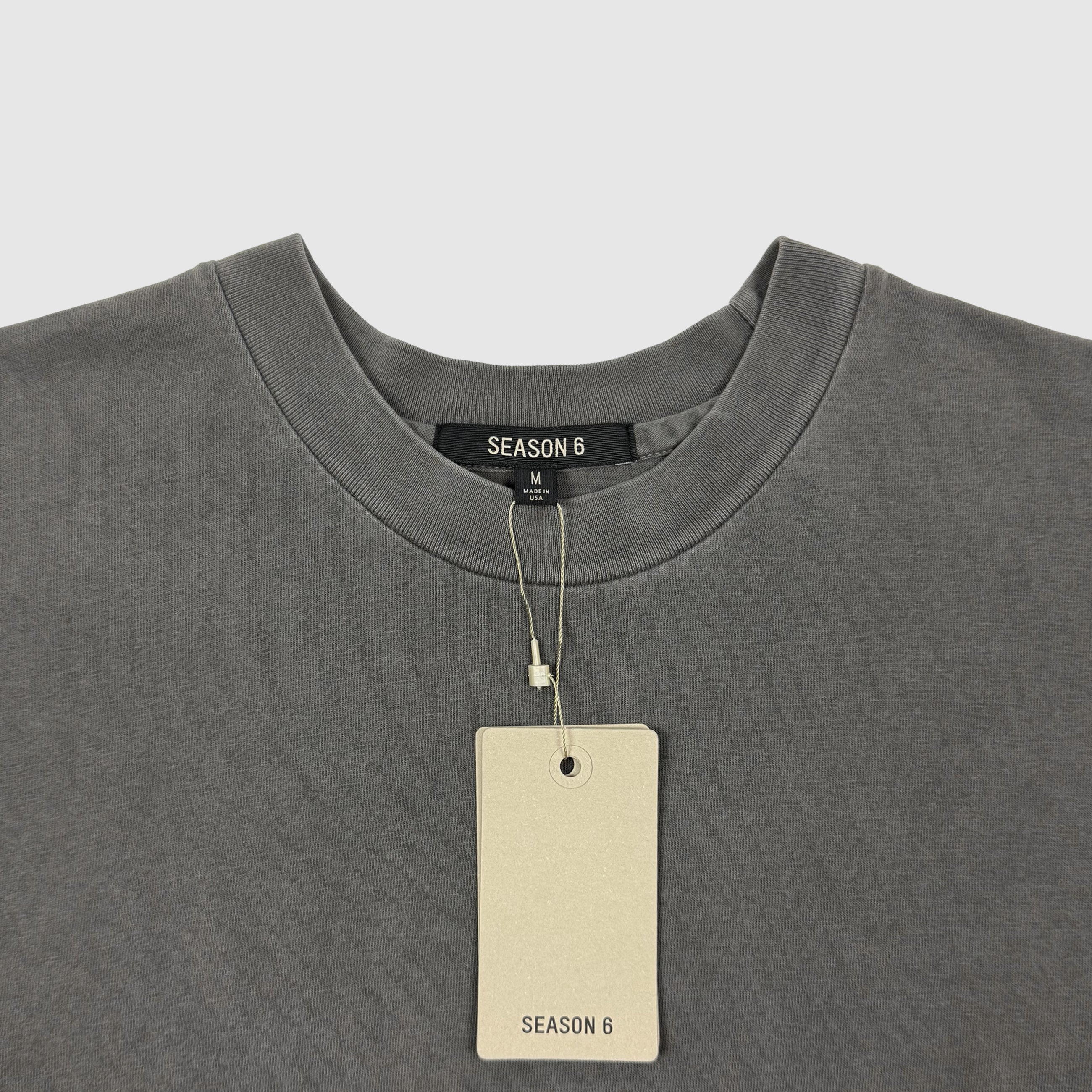 Yeezy Season 6 Tee In Gravel