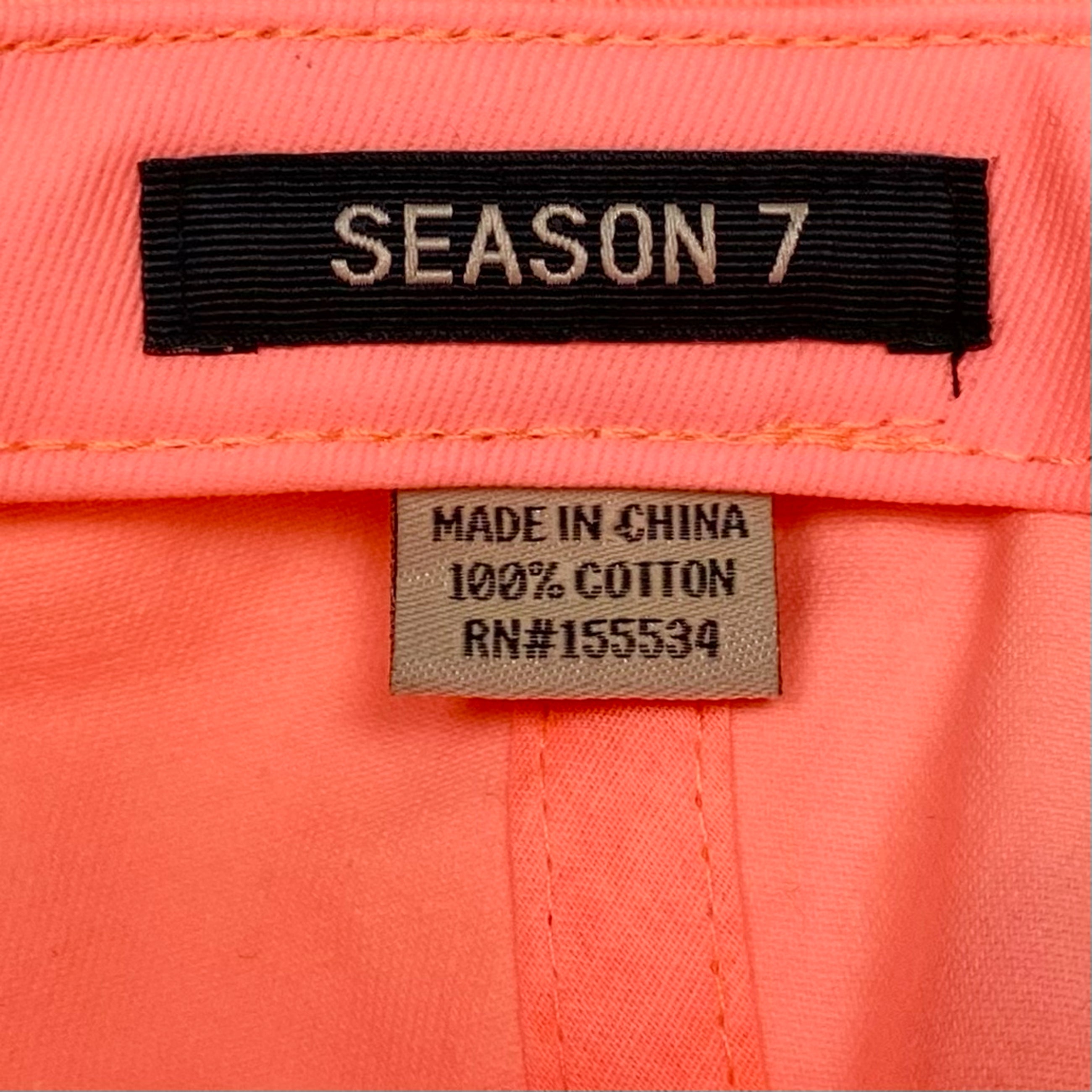 Yeezy Season 7 Hat In Neon Orange