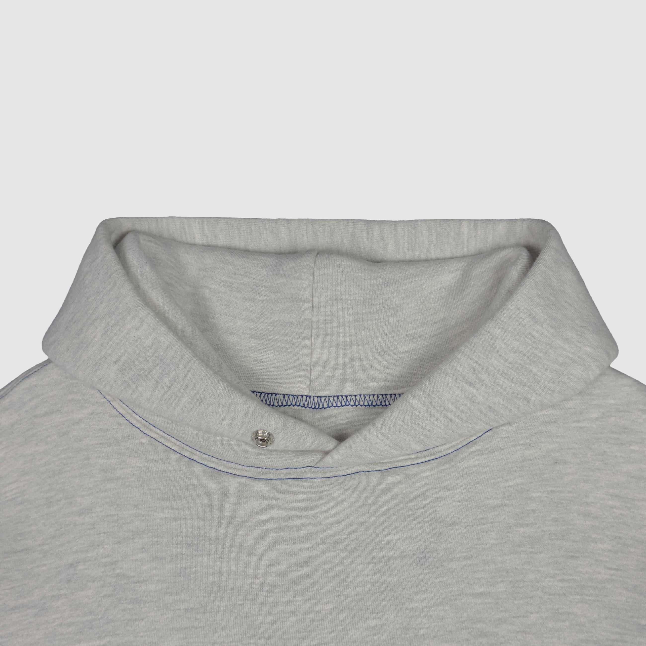 Yeezy 2019 Unreleased Snap Button Blue Stitch Perfect Hoodie