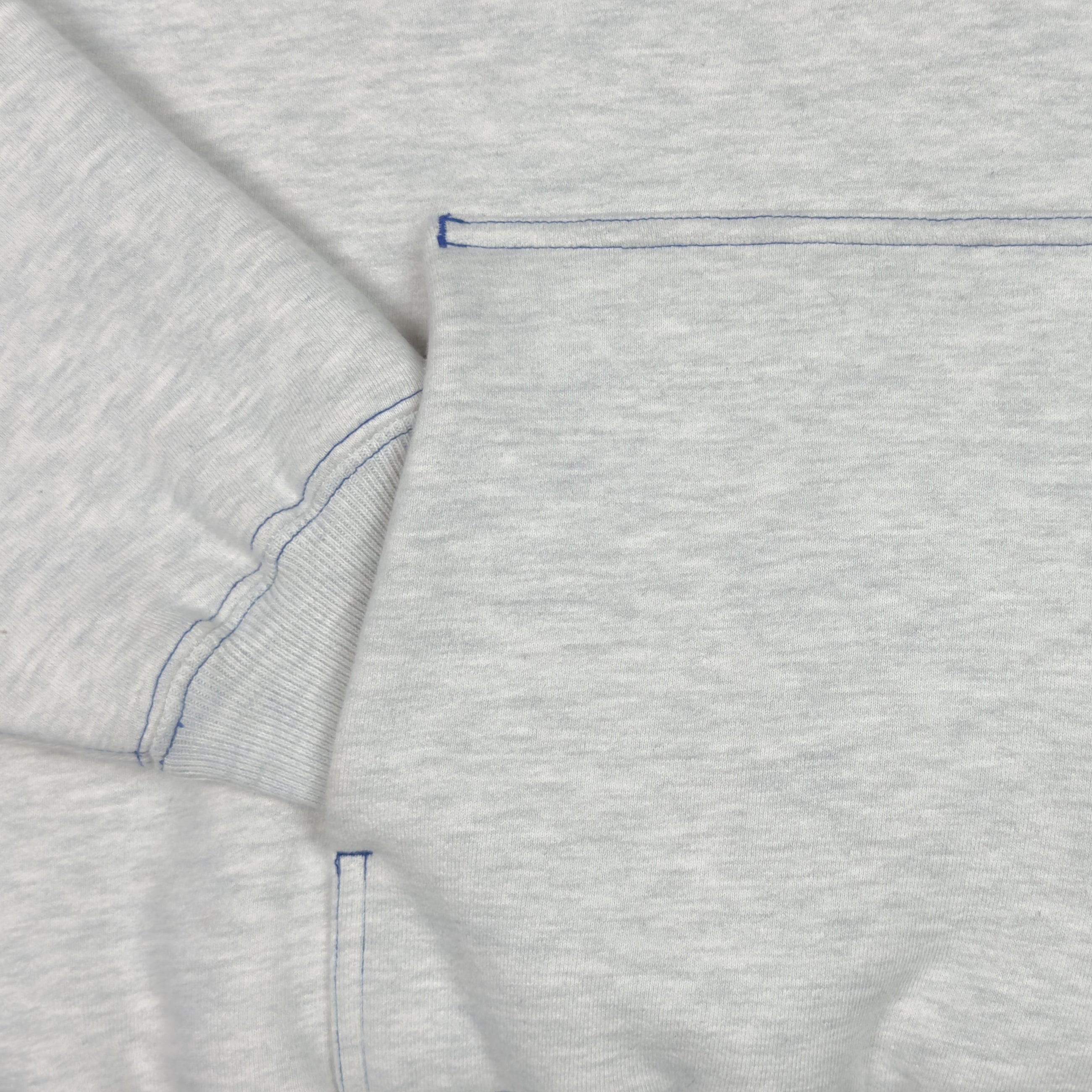 Yeezy 2019 Unreleased Snap Button Blue Stitch Perfect Hoodie