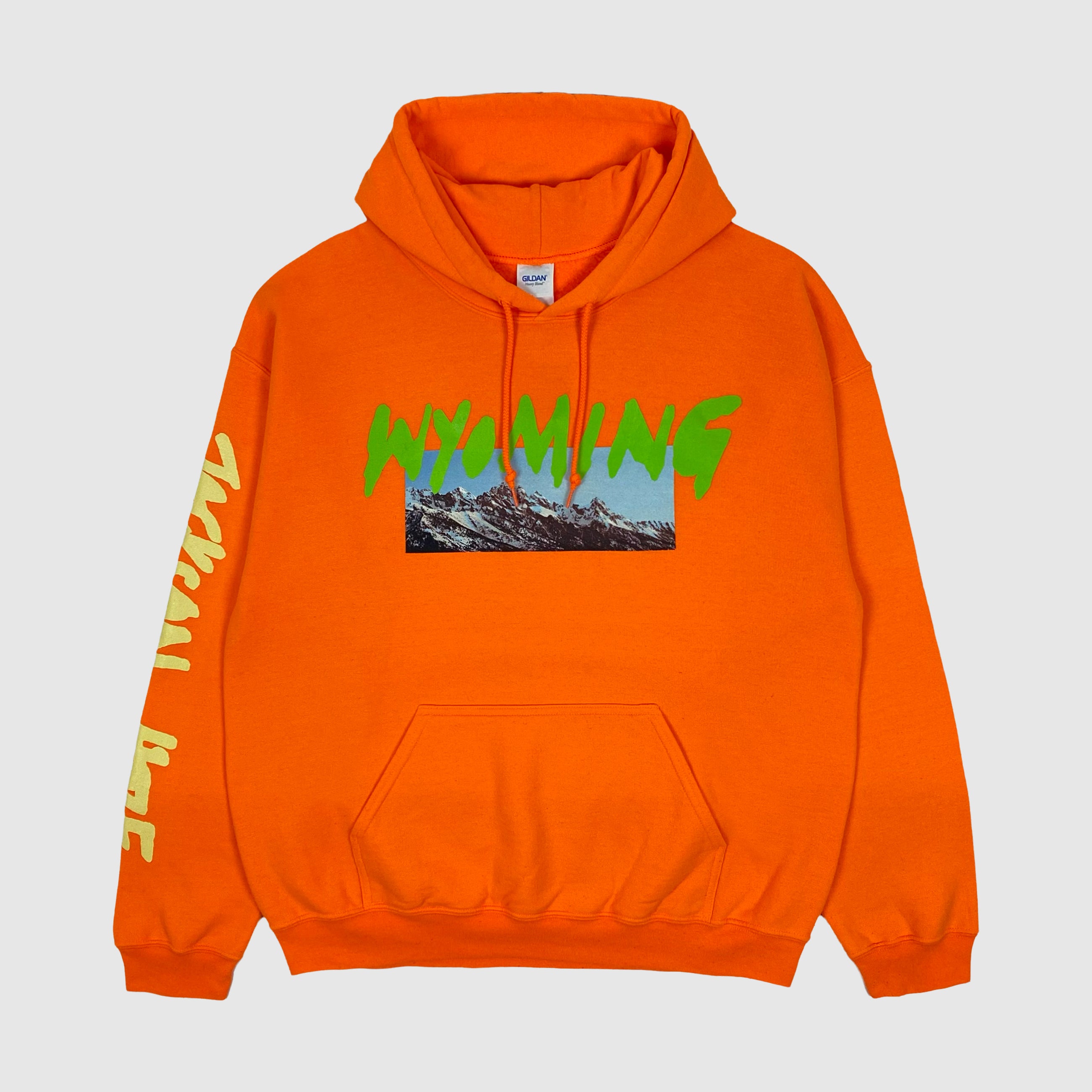 Ye 2018 Wyoming Hoodie In Orange