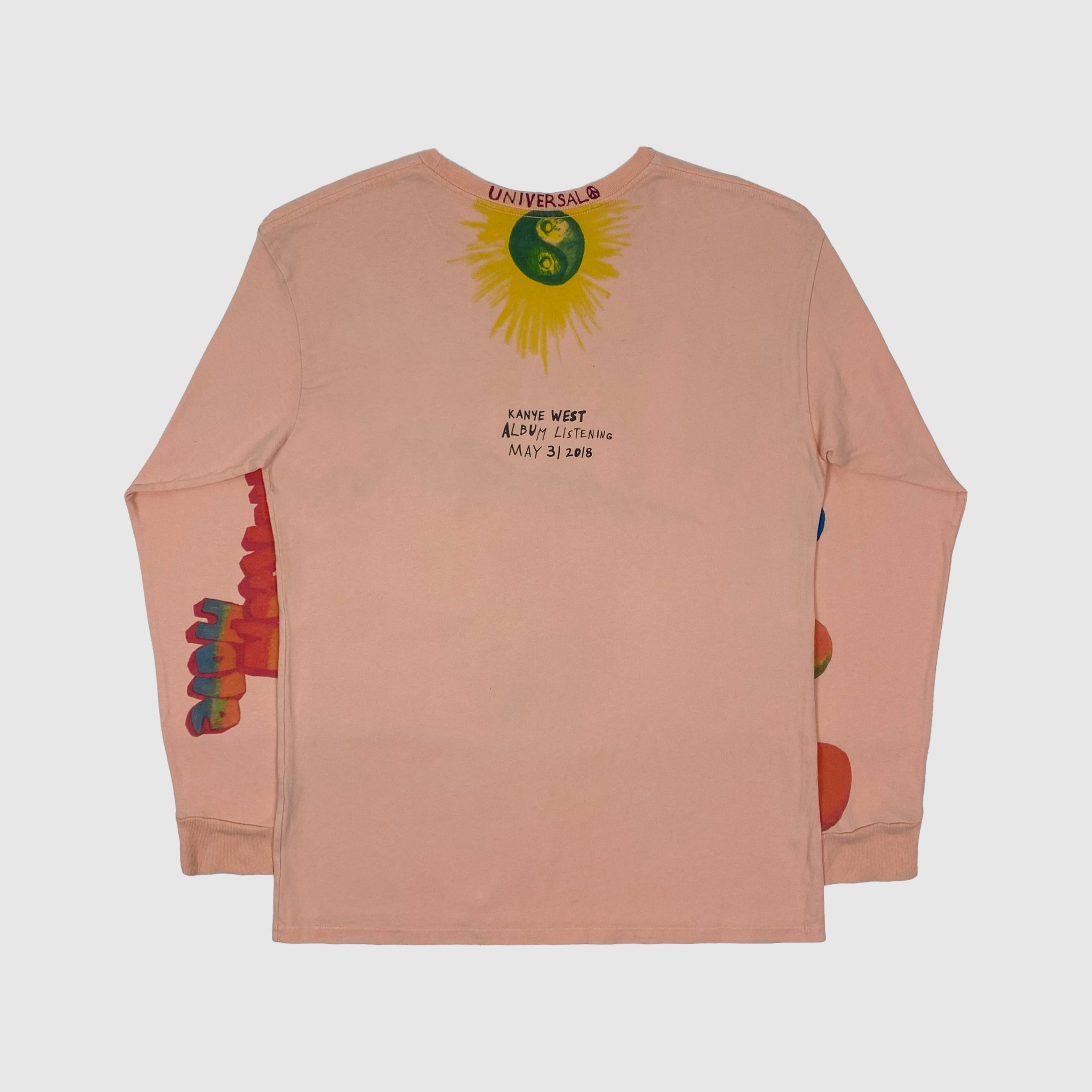 Ye 2018 Wyoming Scribble Long Sleeve By Wes Lang