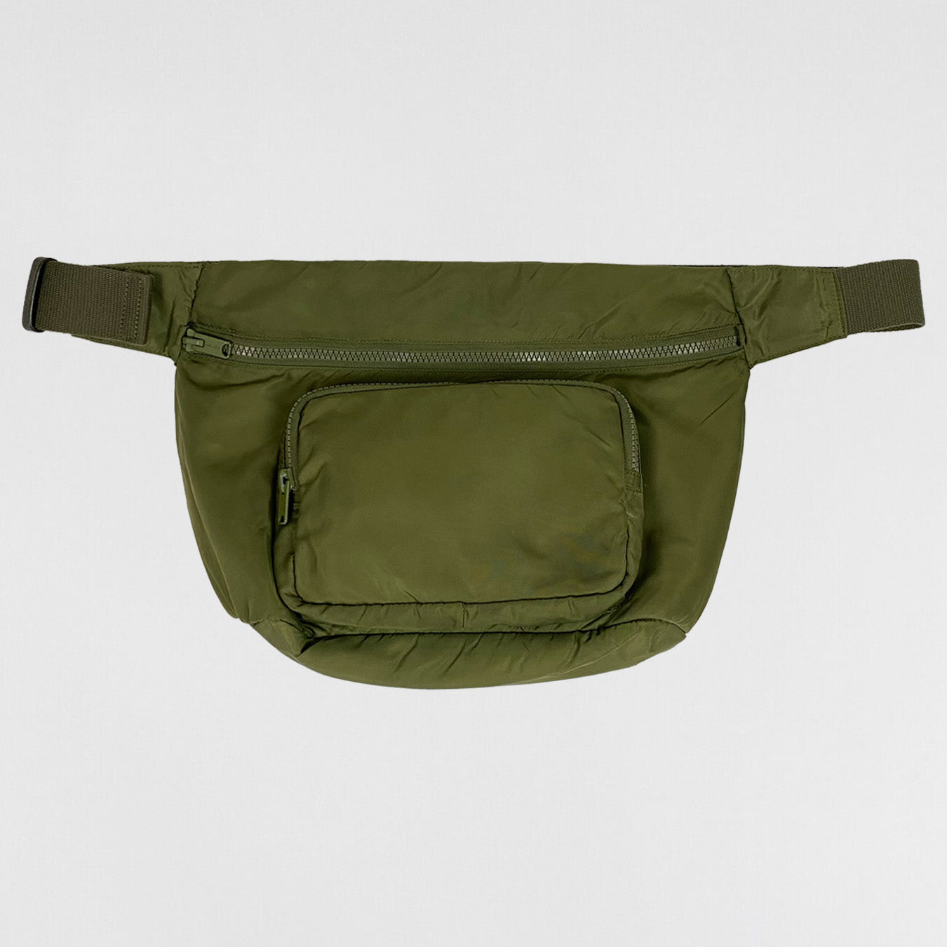 Yeezy Season 5 Nylon Padded Crossbody Bag In Truffle | Paris Saint