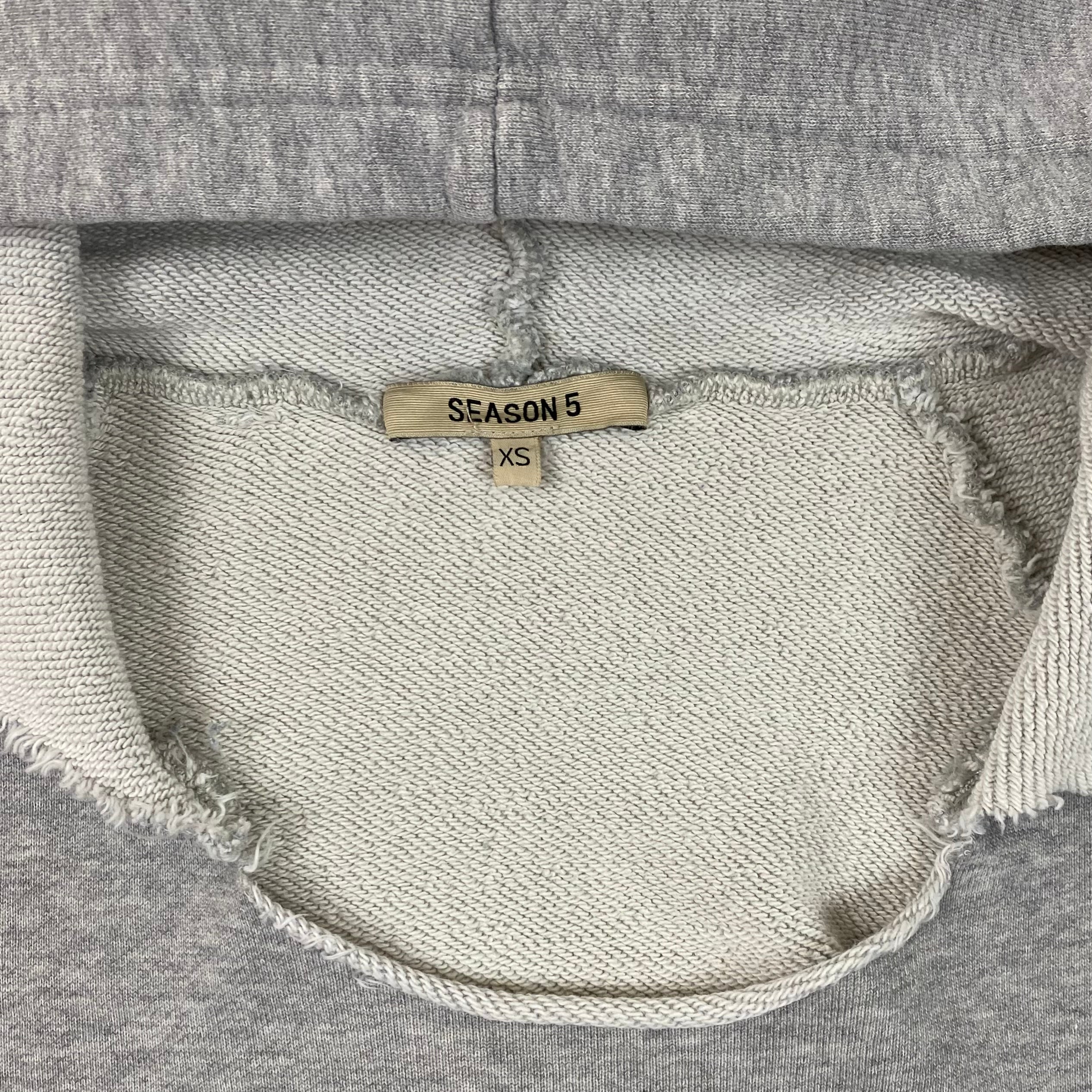 Yeezy Season 5 Heather Raglan Hoodie