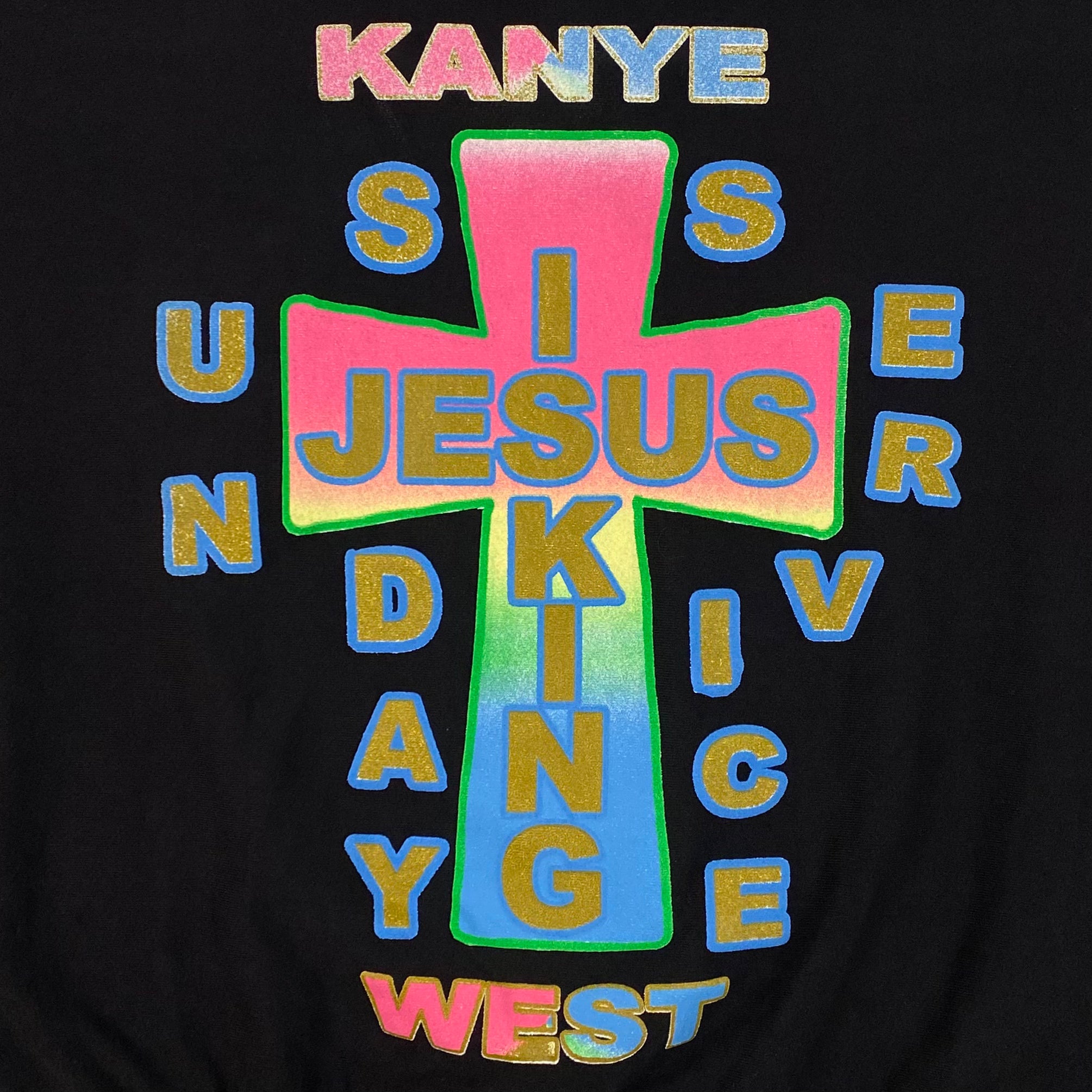 Jesus Is King 2019 AWGE Cross Crewneck