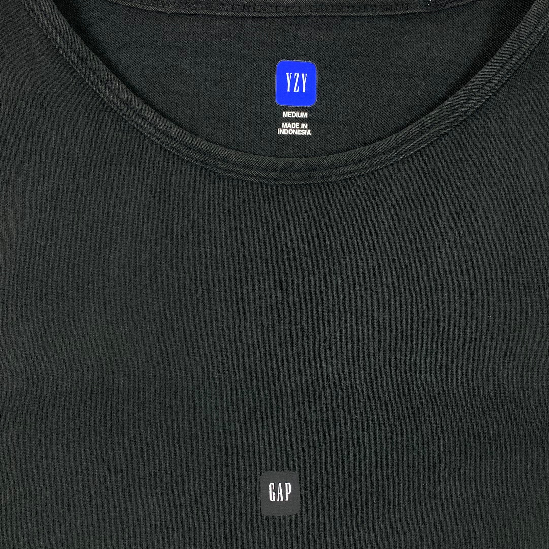 Yeezy Gap Balenciaga 2022 Loose Tank Top In Black