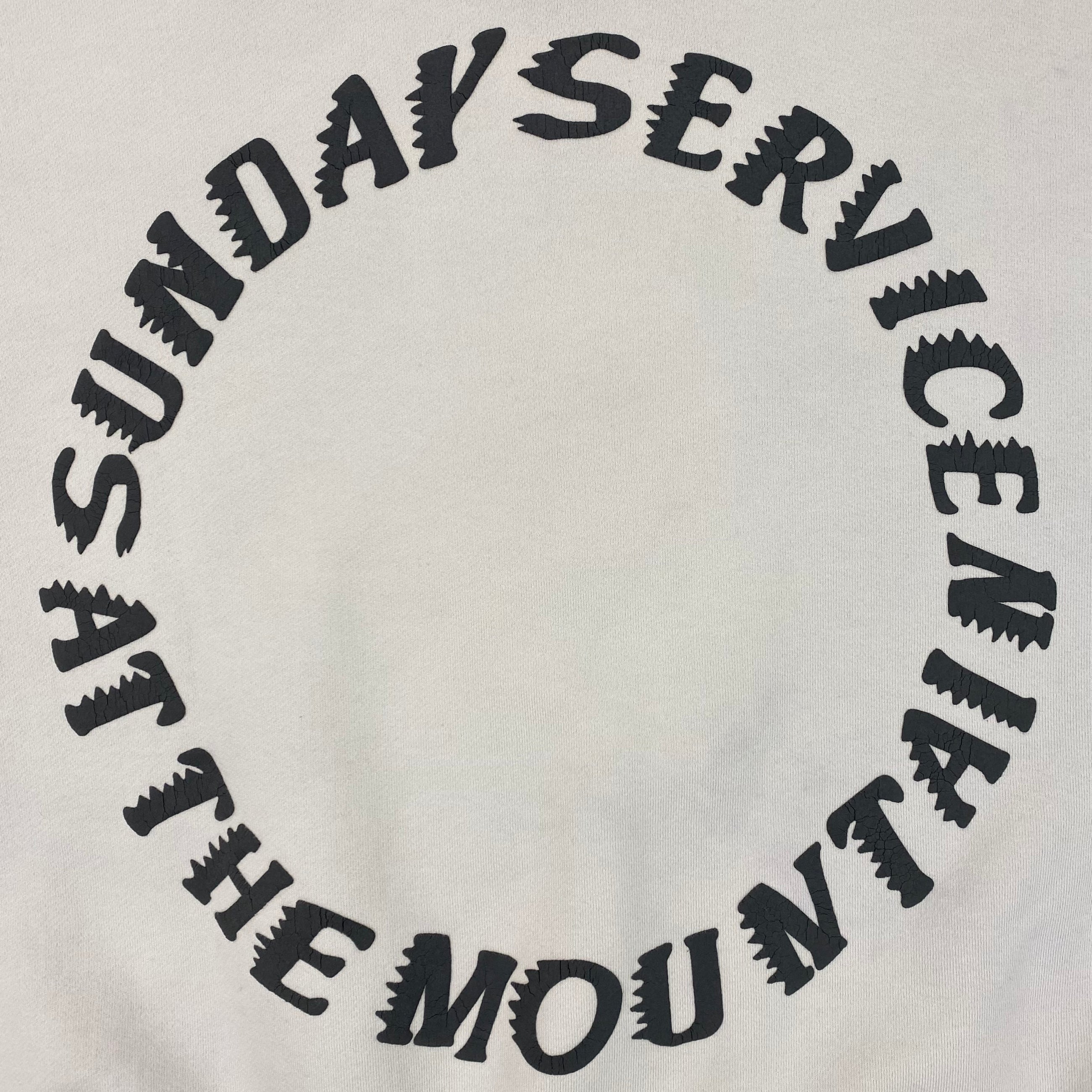 Jesus Is King 2019 Coachella ‘Holy Spirit’ Bone Crewneck By CPFM