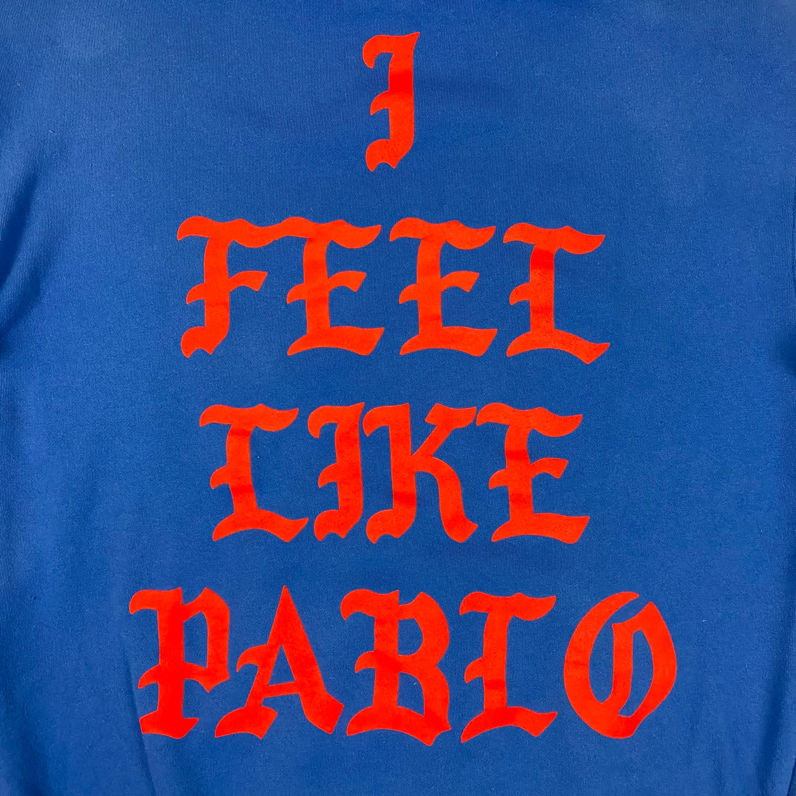 The Life of Pablo 2016 Blue ‘I Feel Like Ye’ Hoodie