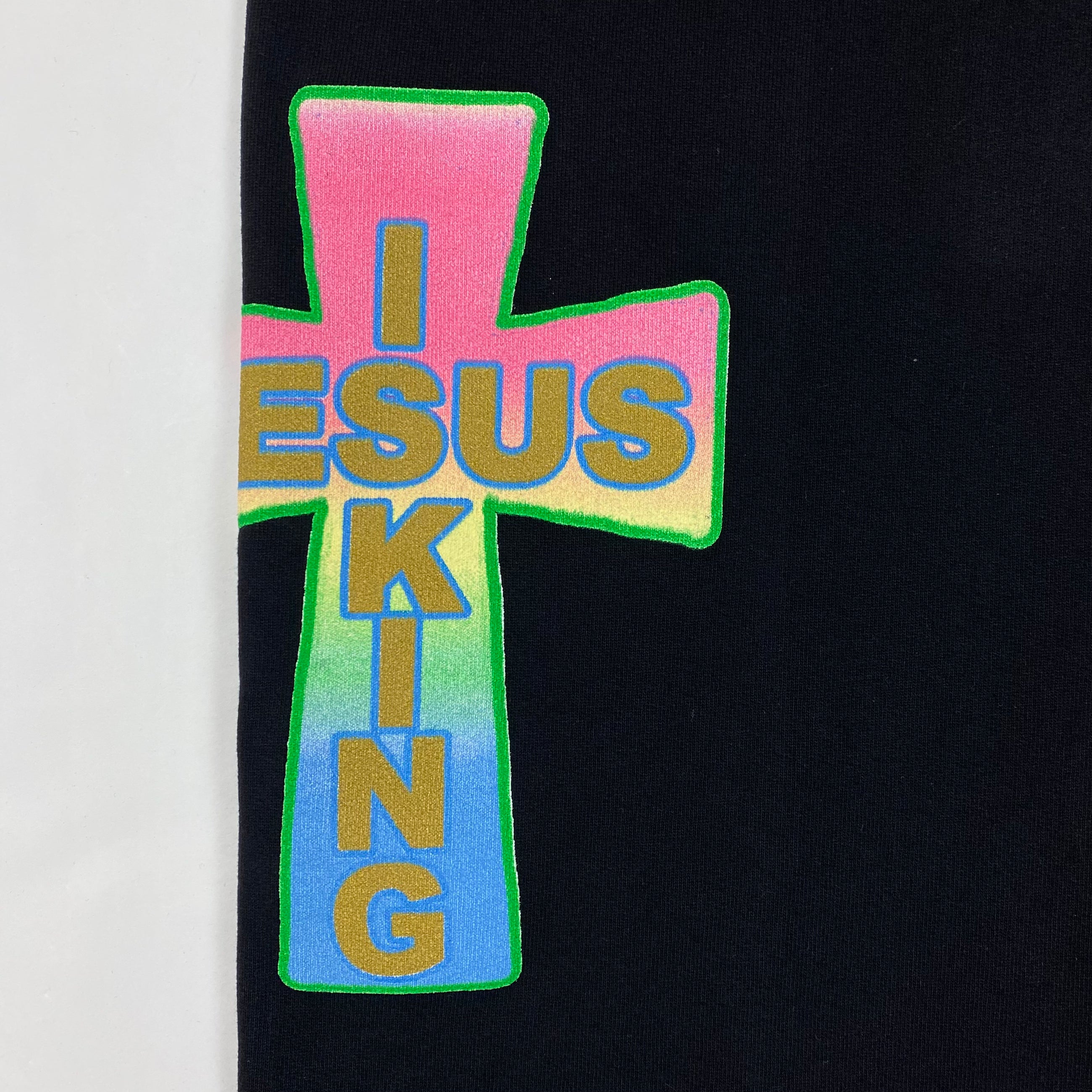 Jesus Is King 2019 AWGE Black Sweatpants