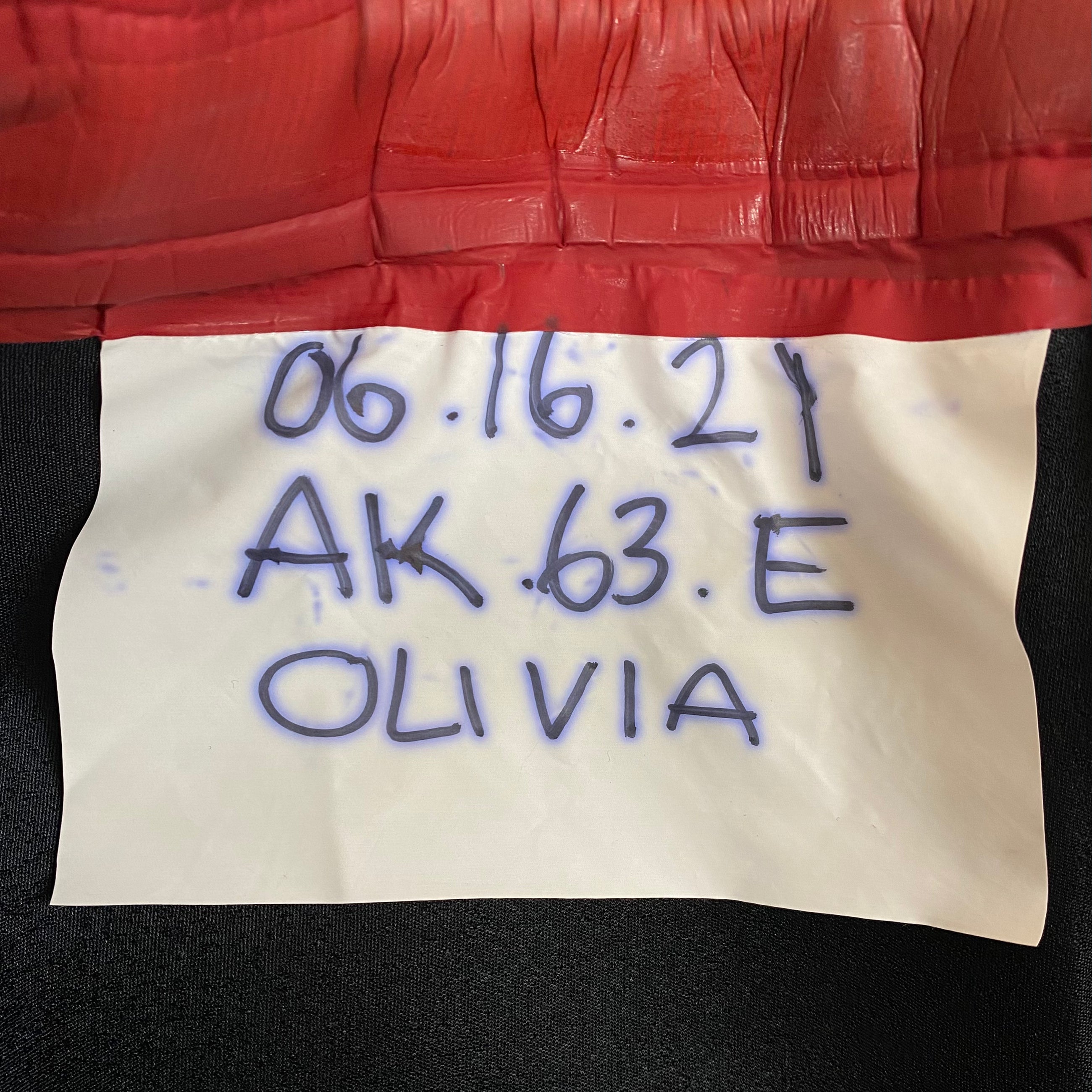 Yeezy Gap 2021 Unreleased Red Scuba Sample Pants