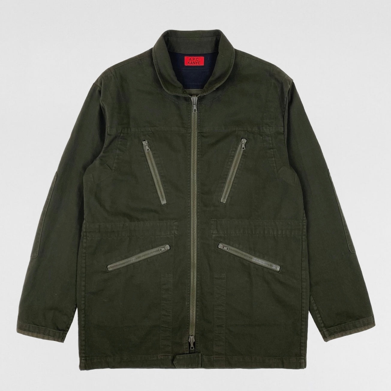 APC　KANYE　アーペーセー　カニエ　SWISS ARMY PARKA　S APC Kanye 2014 Swiss Army Coat | Paris Saint