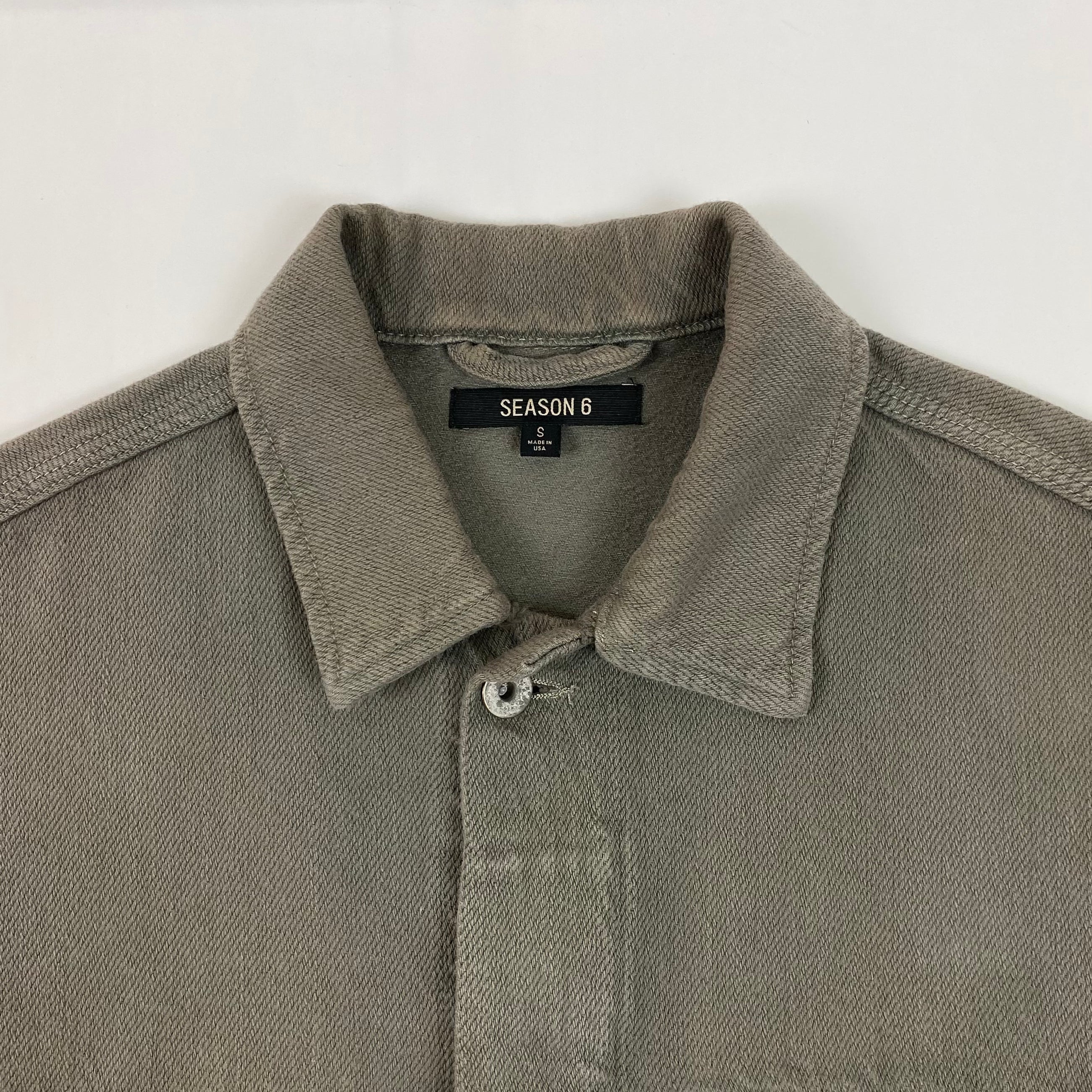 Yeezy Season 6 Work Shirt In Sage