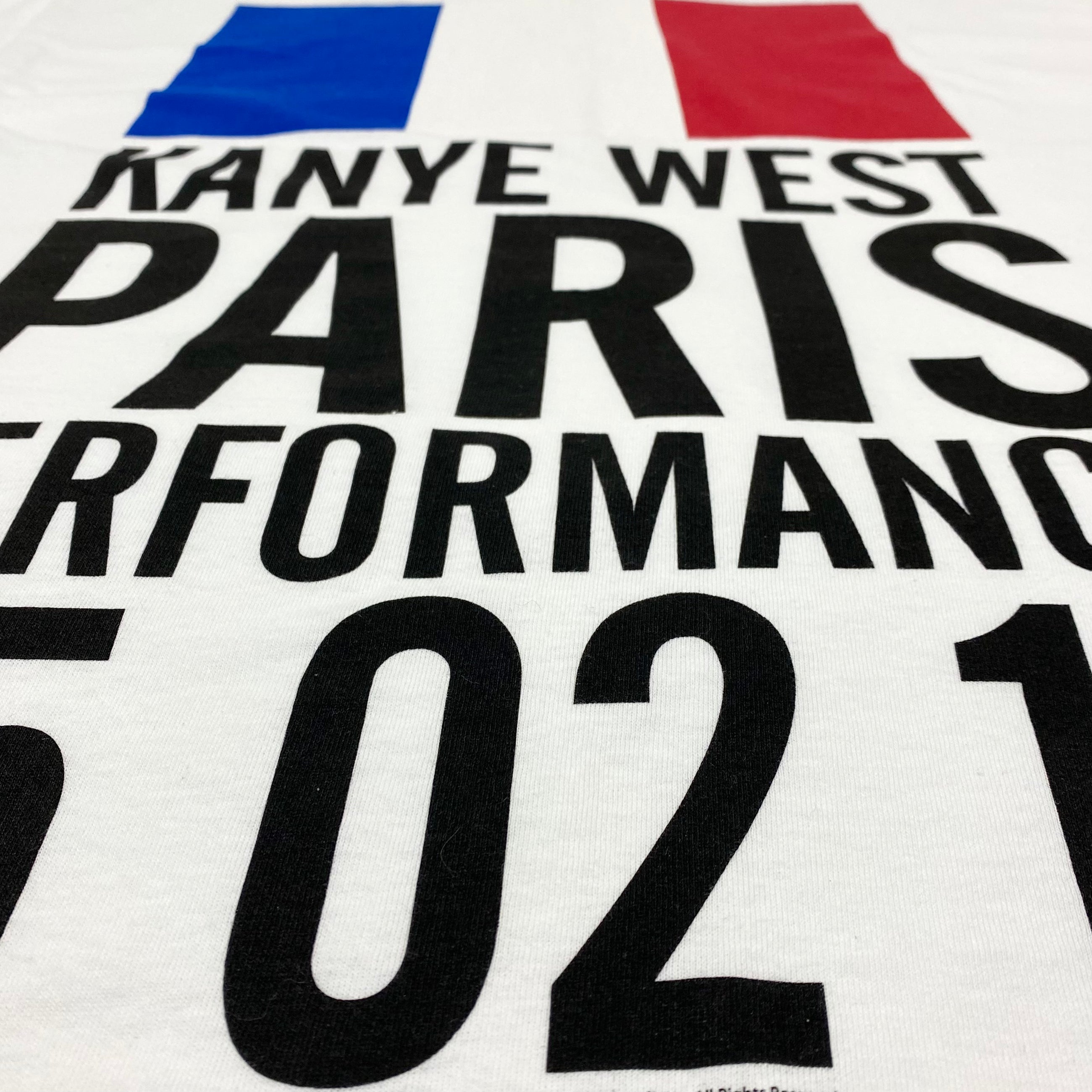 Kanye 2013 Paris Performance Tee By Virgil Abloh