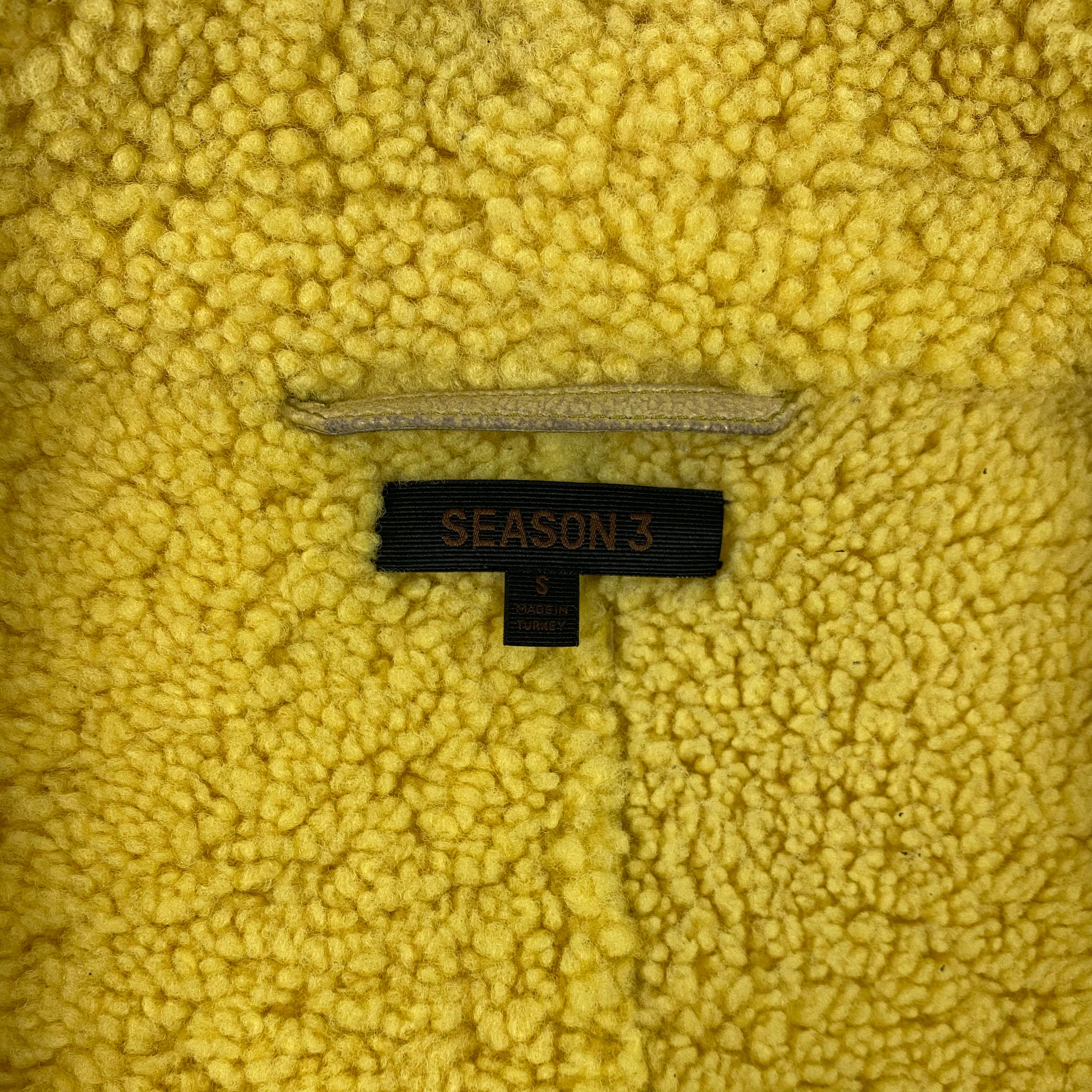 Yeezy Season 3 God Sun Shearling Jacket