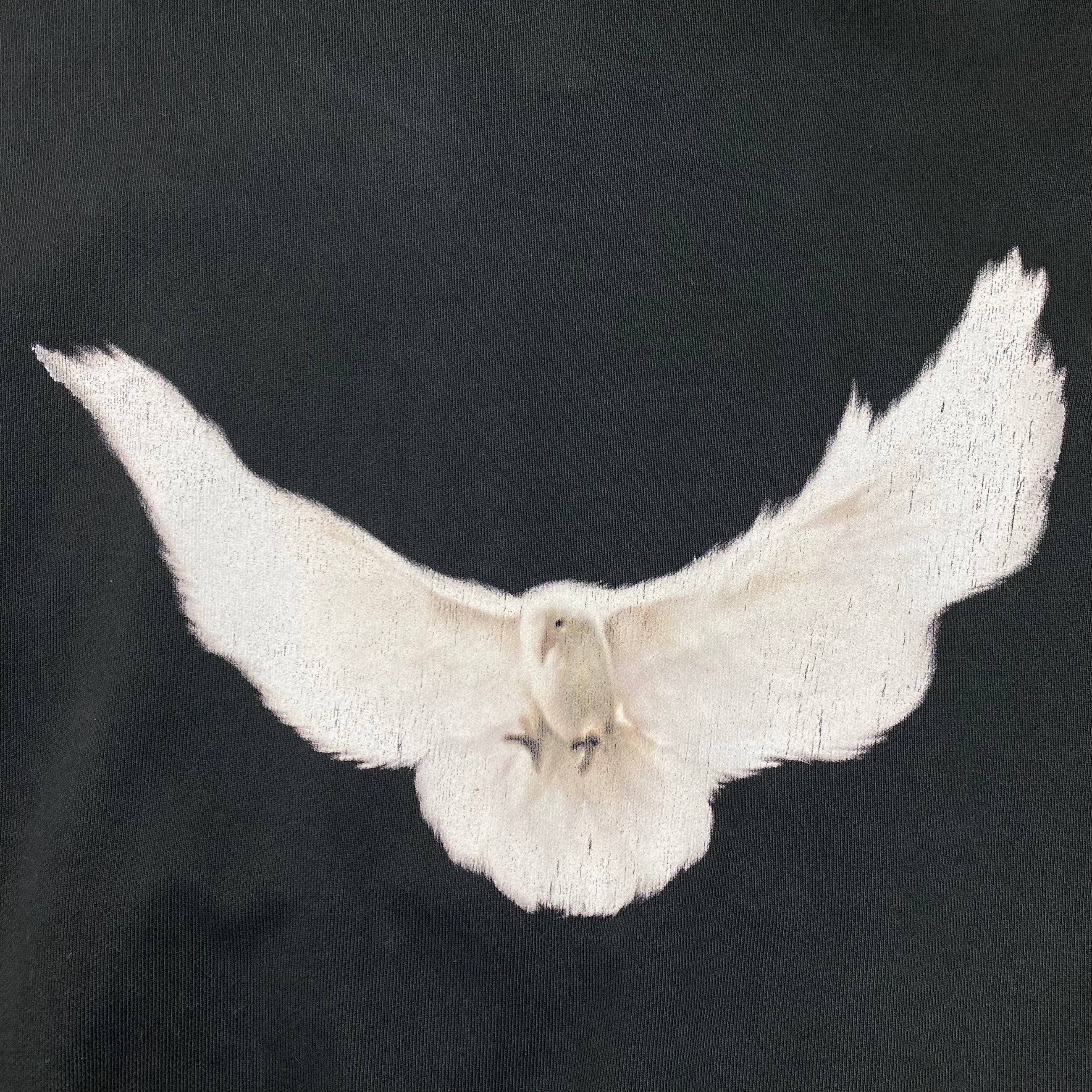 Yeezy Gap Balenciaga 2022 Dove Hoodie In Washed Black