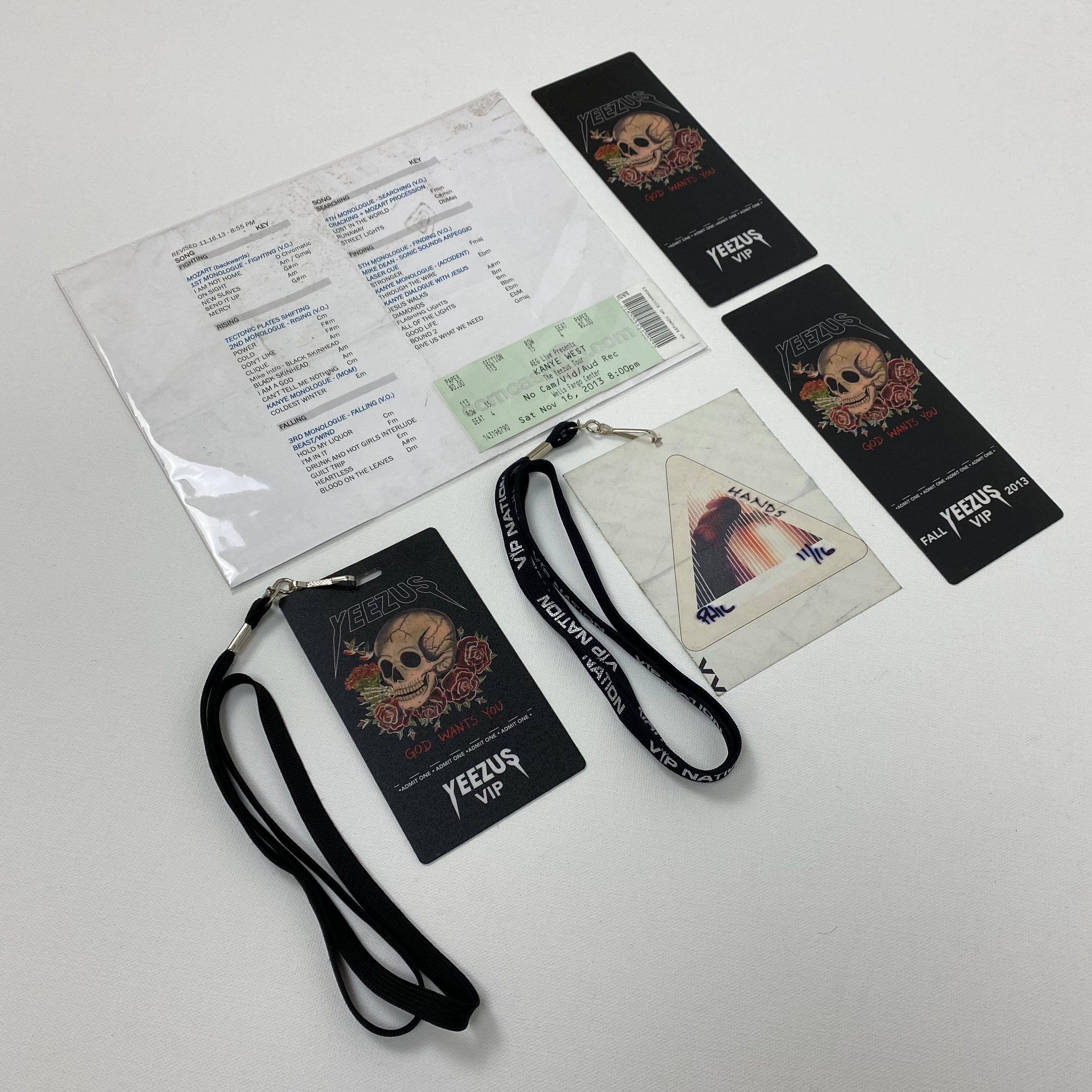 Yeezus Tour 2013/2014 Backstage Set