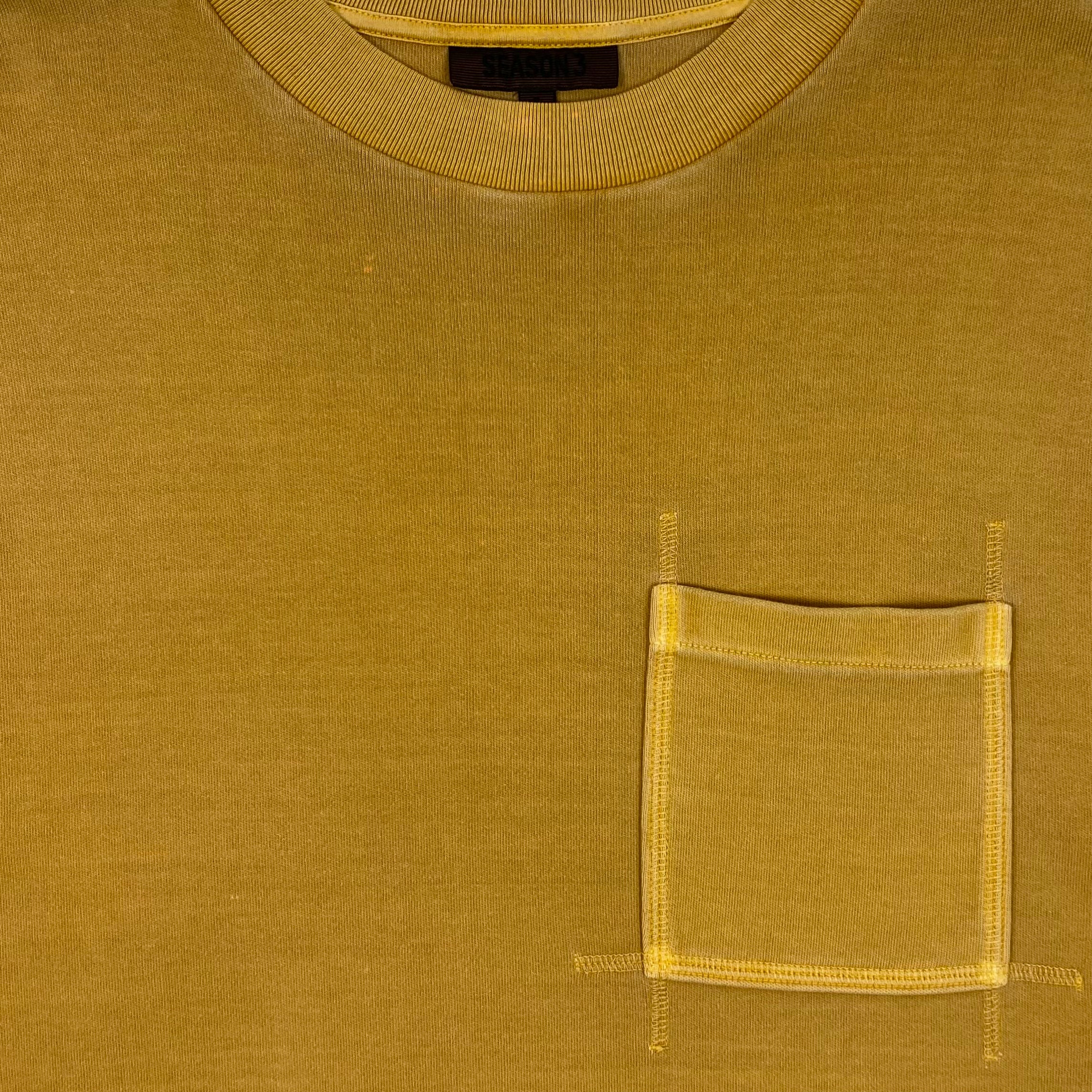 Yeezy Season 3 Gold Dust Rugby Knit Tee