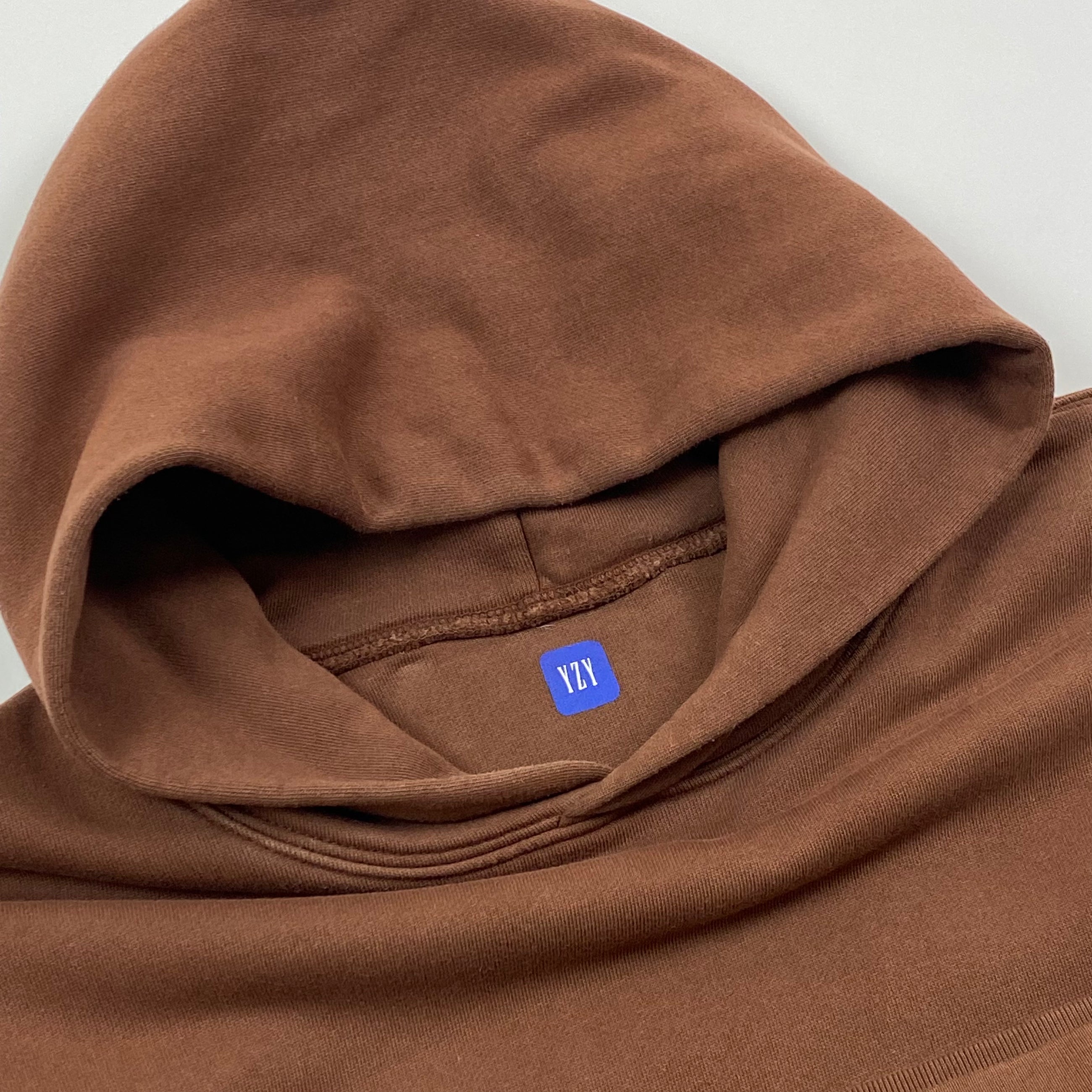 Yeezy Gap 2021 Double Layered Dark Brown Hoodie