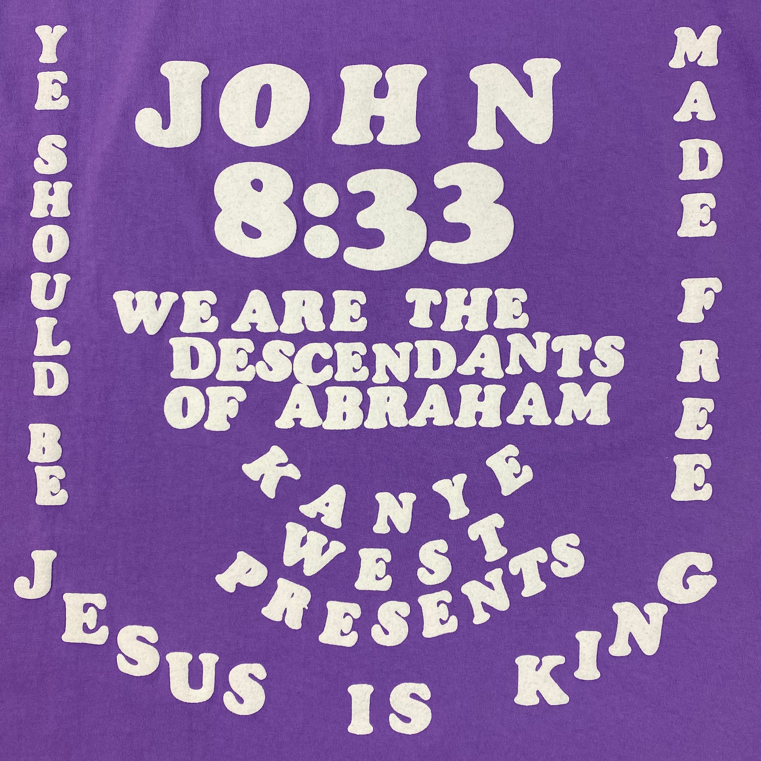 Jesus Is King 2019 CPFM ‘Selah’ Tee In Purple