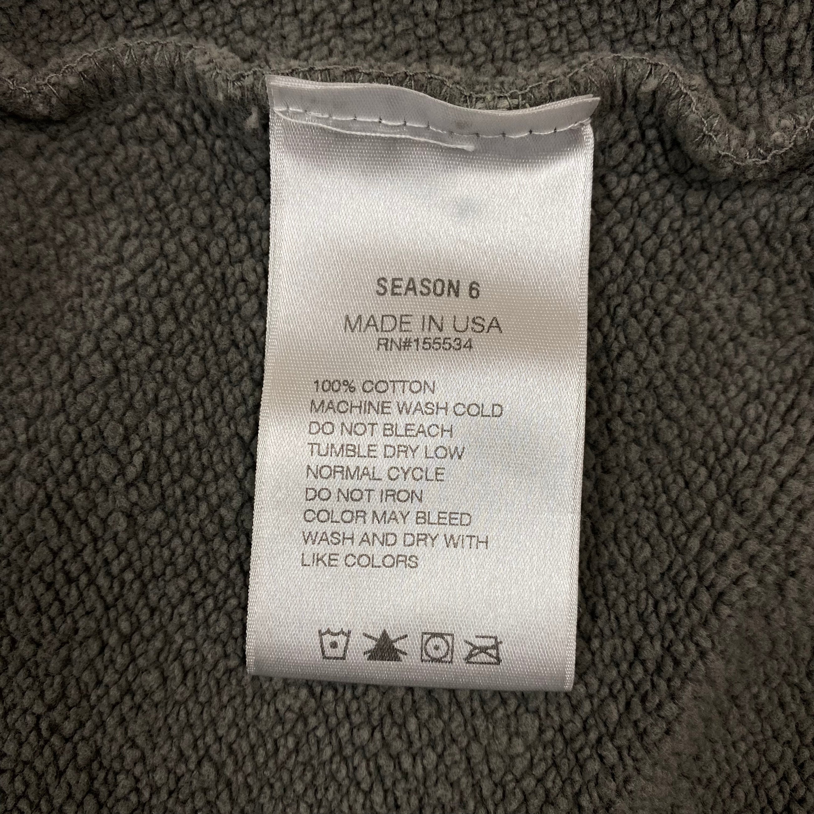 Yeezy Season 6 Gravel Crewneck
