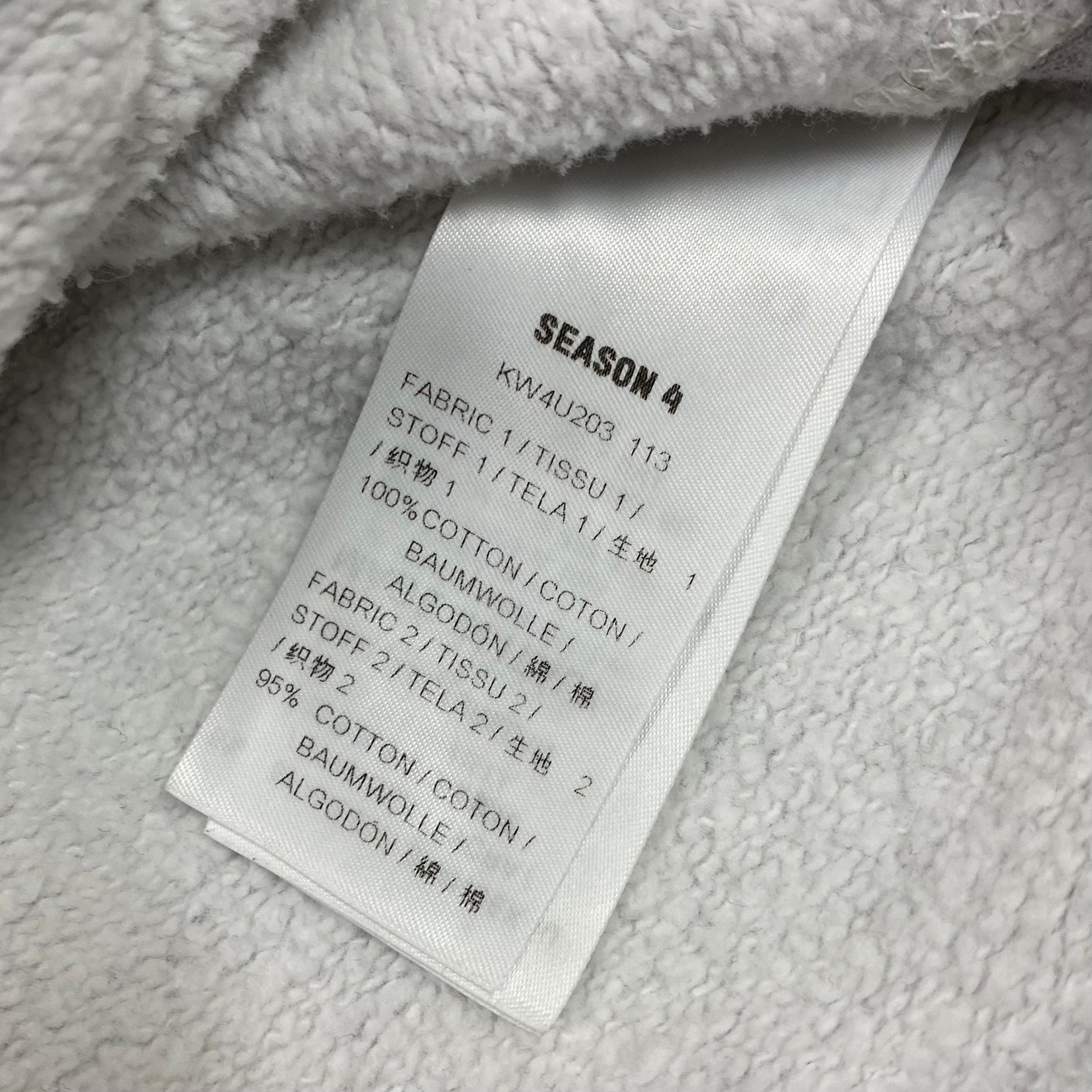 Yeezy Season 4 Melange Grey Crewneck