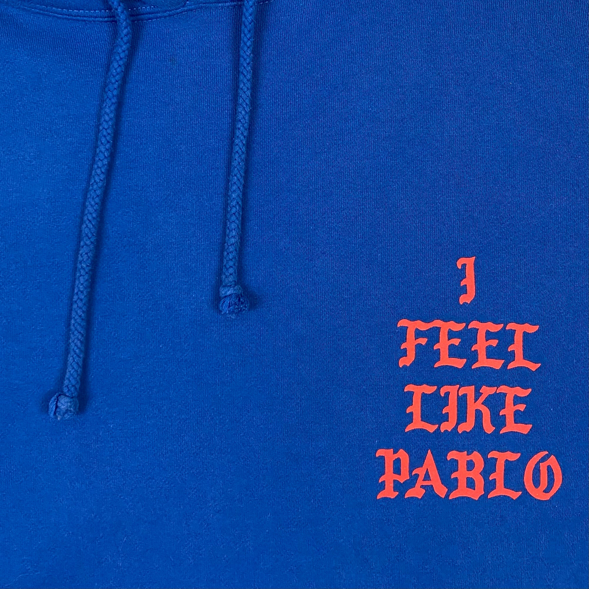 The Life of Pablo 2016 ‘I Feel Like Pablo’ Hoodie In Blue
