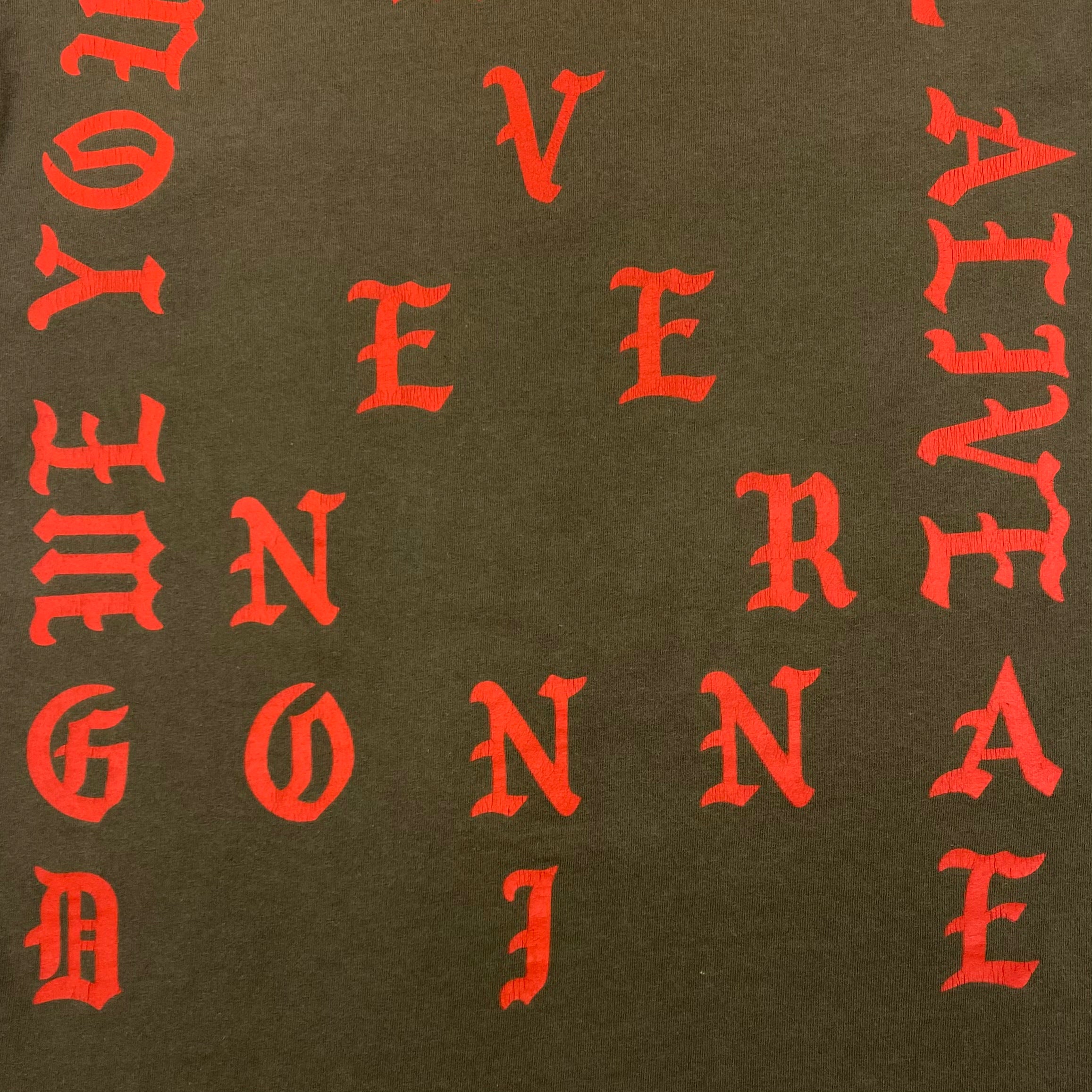 The Life of Pablo 2016 New York ‘Waves’ Tee In Brown