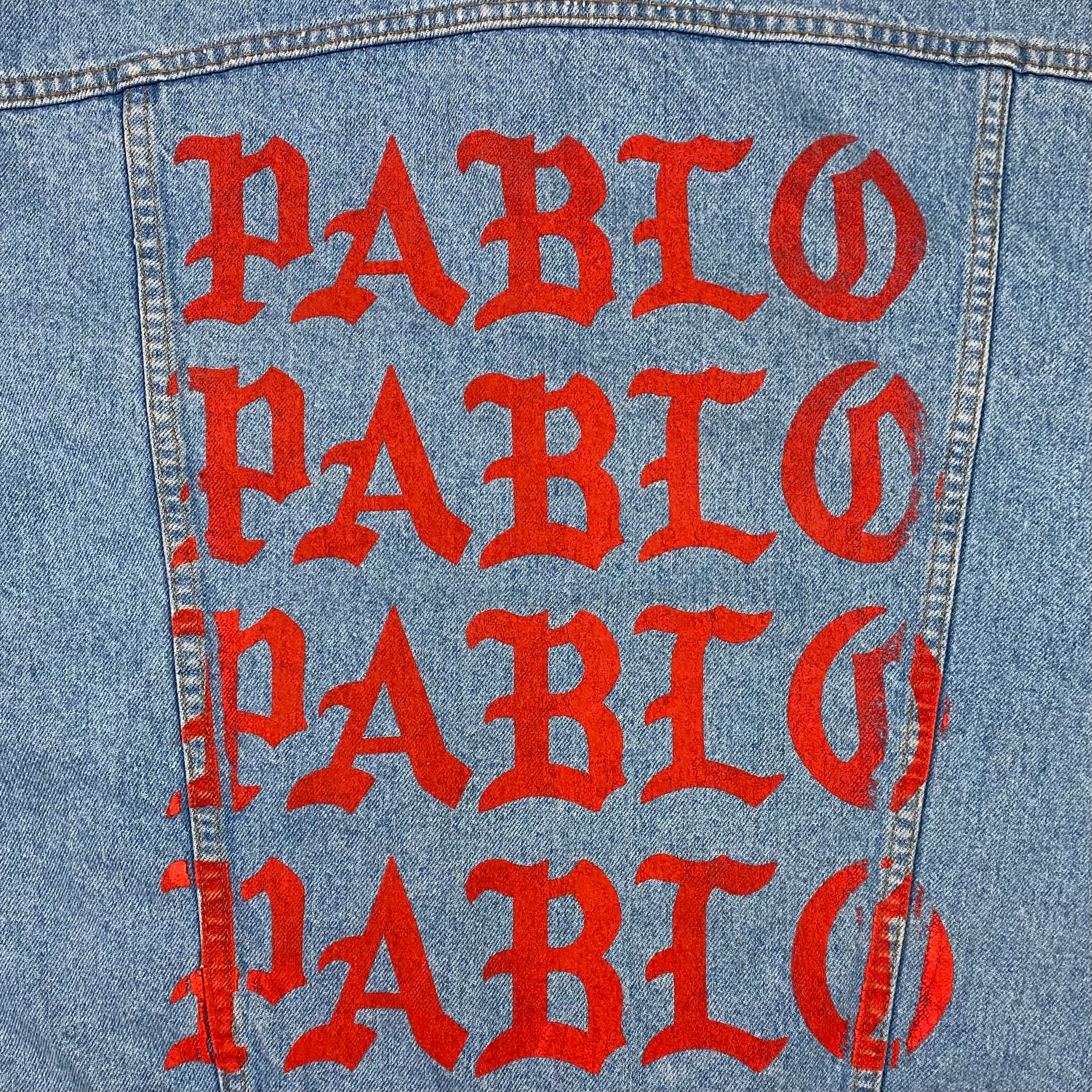 The Life of Pablo 2016 Pablo Levi’s Denim Jacket