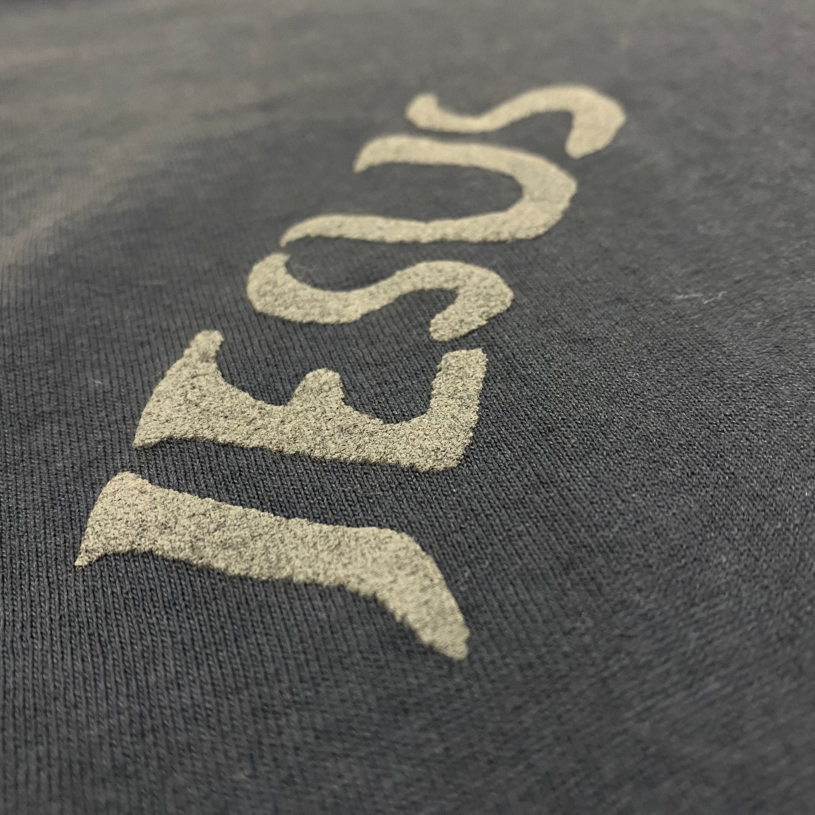 Jesus Is King 2019 Portrait Tee In Navy