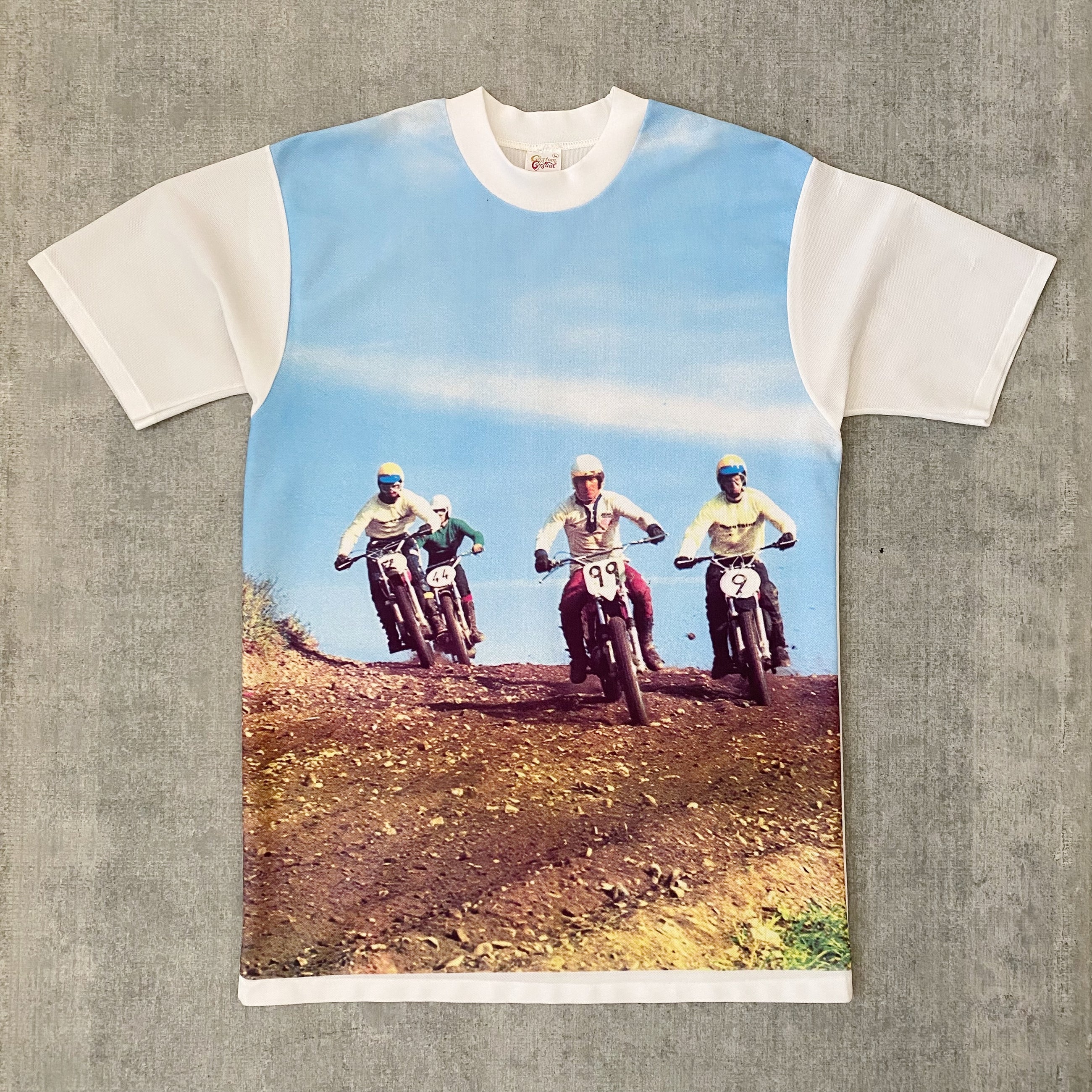 Vintage Motocross Racing Jersey