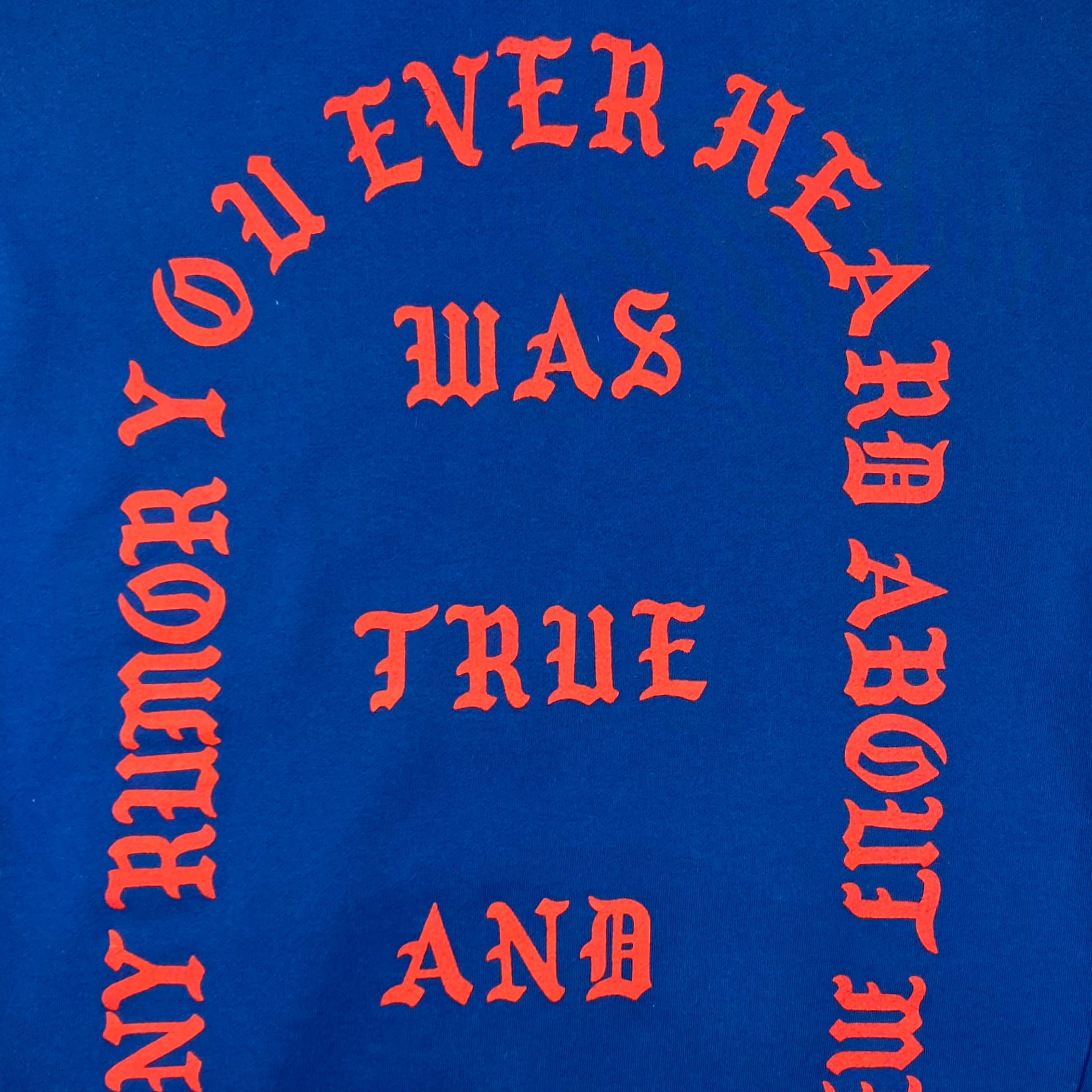 The Life of Pablo 2016 ‘I Feel Like Pablo’ Hoodie In Blue