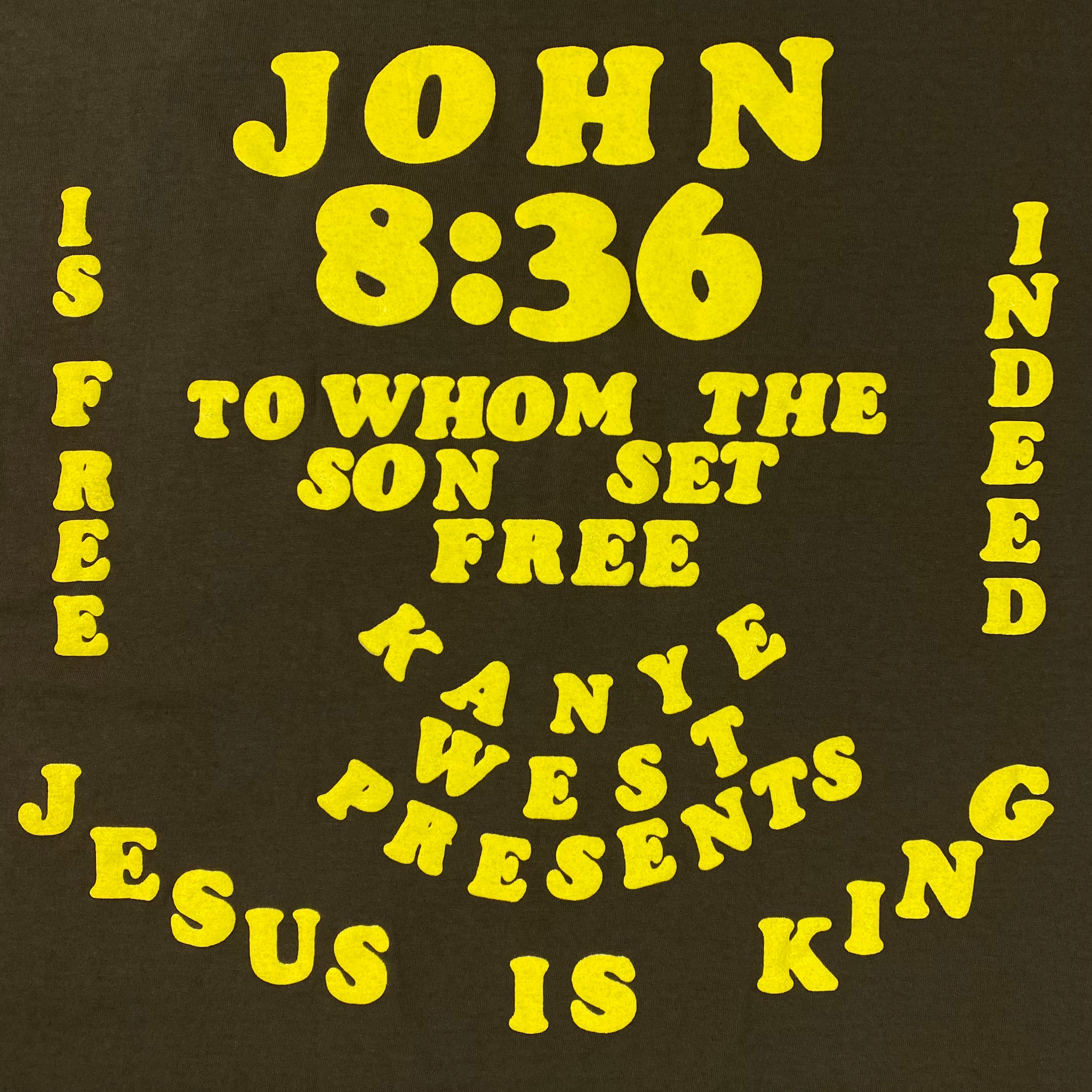 Jesus Is King 2019 CPFM ‘Selah’ Tee In Brown
