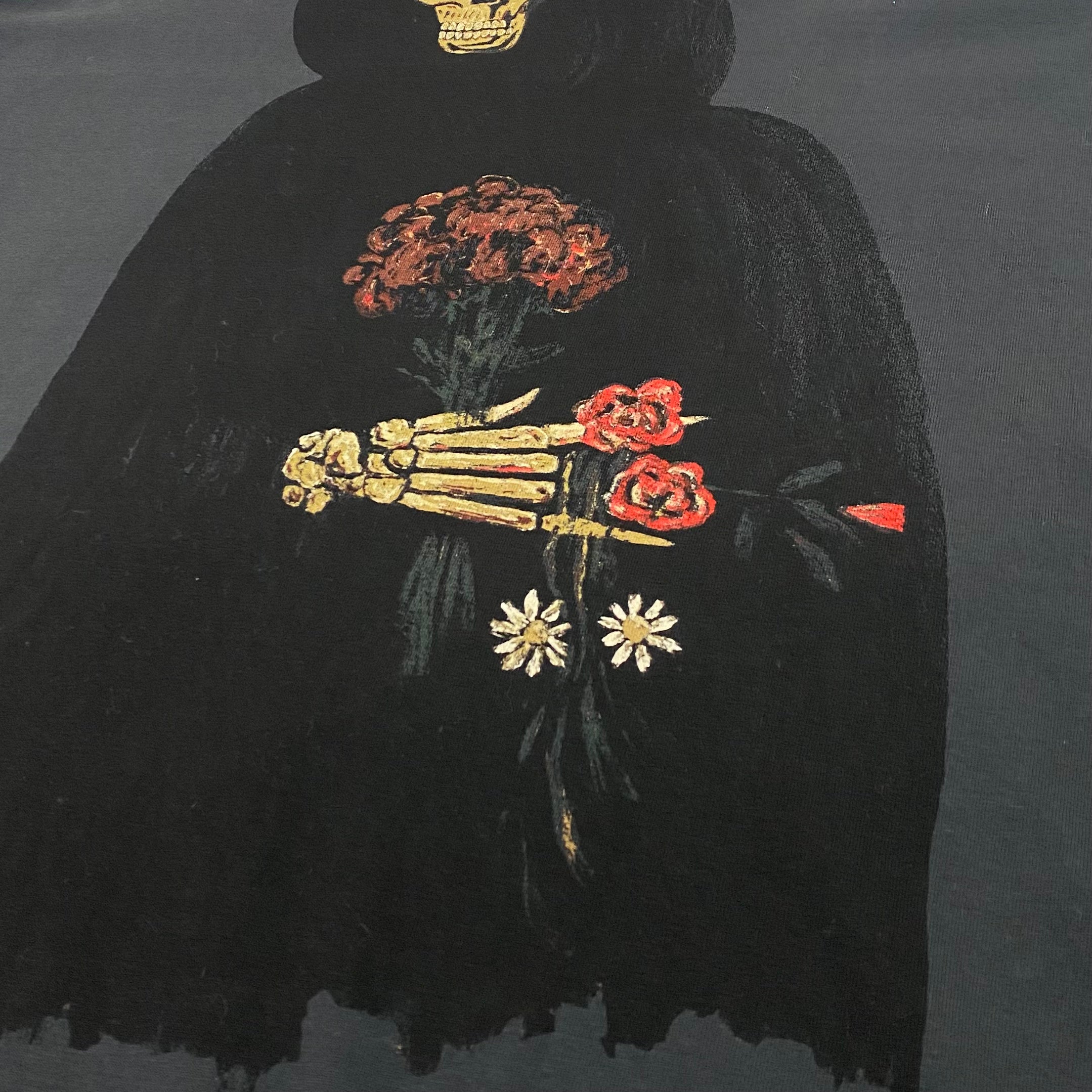 Yeezus Tour 2013 Black Friday Reaper Tee By Wes Lang