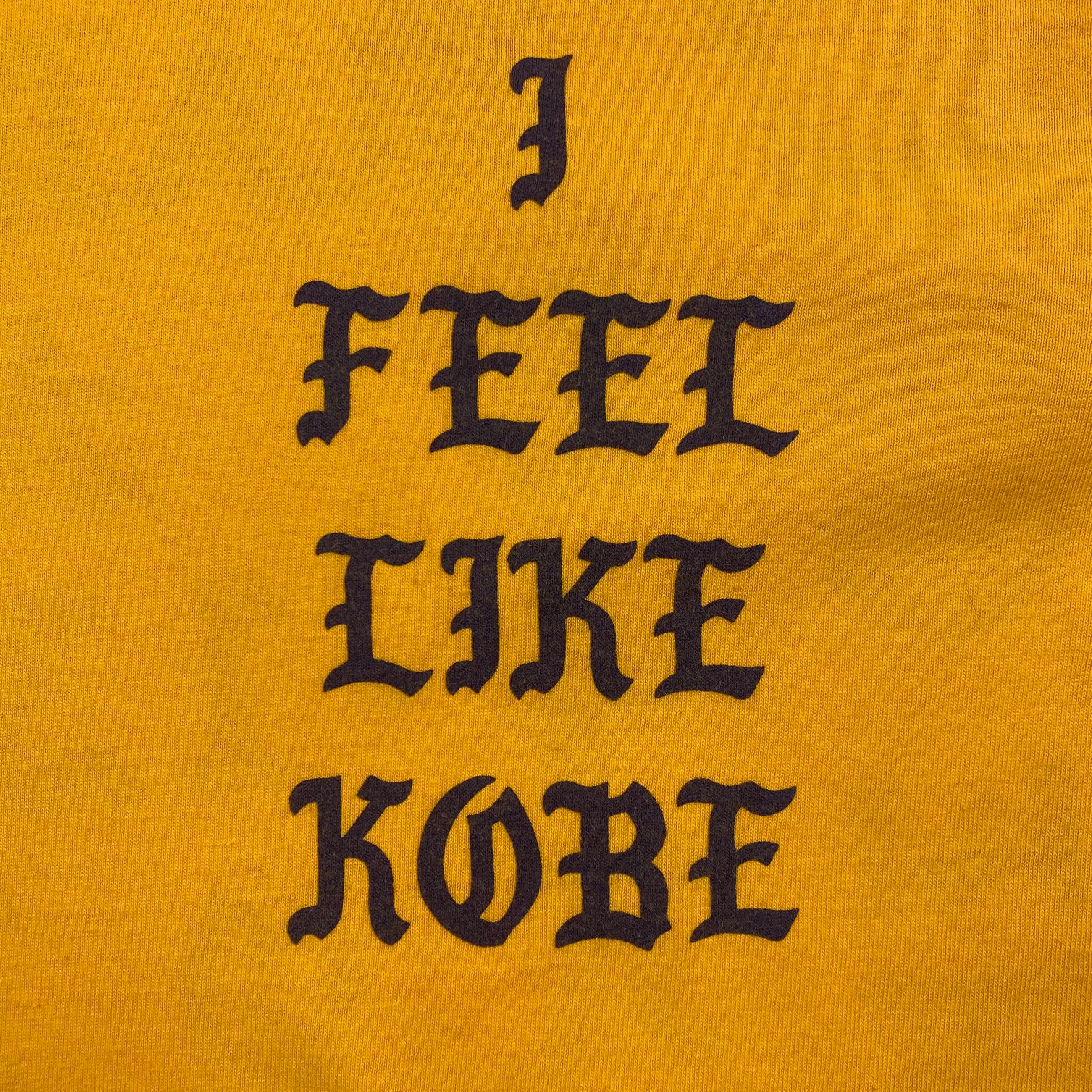 The Life of Pablo 2016 ‘Mamba Day’ Long Sleeve In Yellow