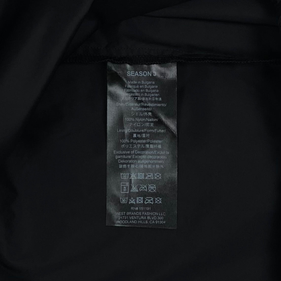 Yeezy Season 3 Windbreaker In True Onyx | Paris Saint