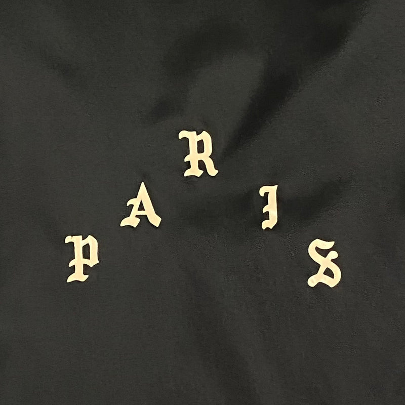 The Life of Pablo 2016 Paris 'Pablo' Coach Jacket In Black