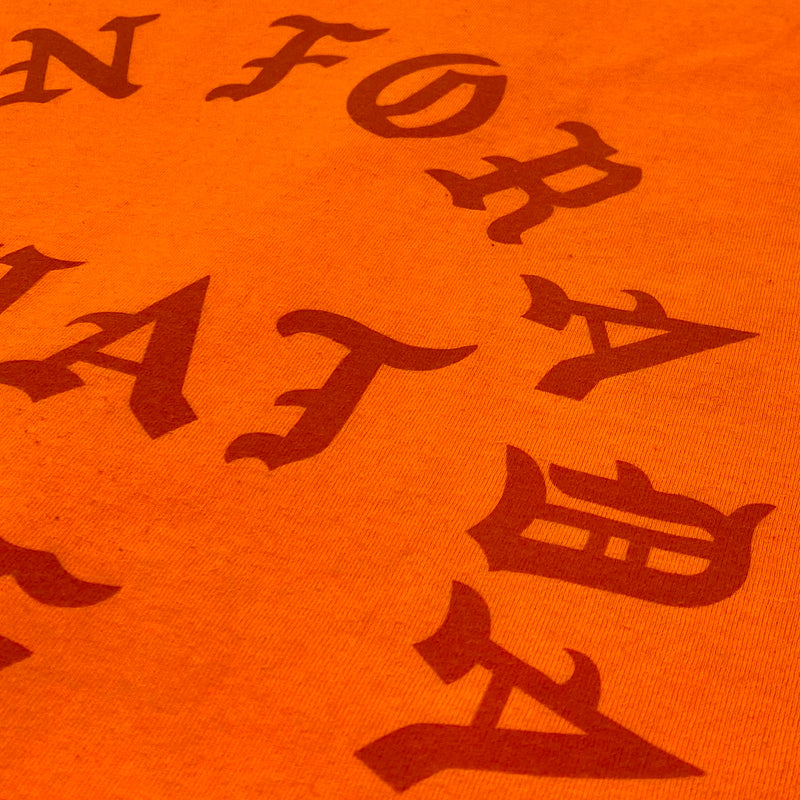 The Life of Pablo 2016 New York 'Real Friends' Tee In Orange