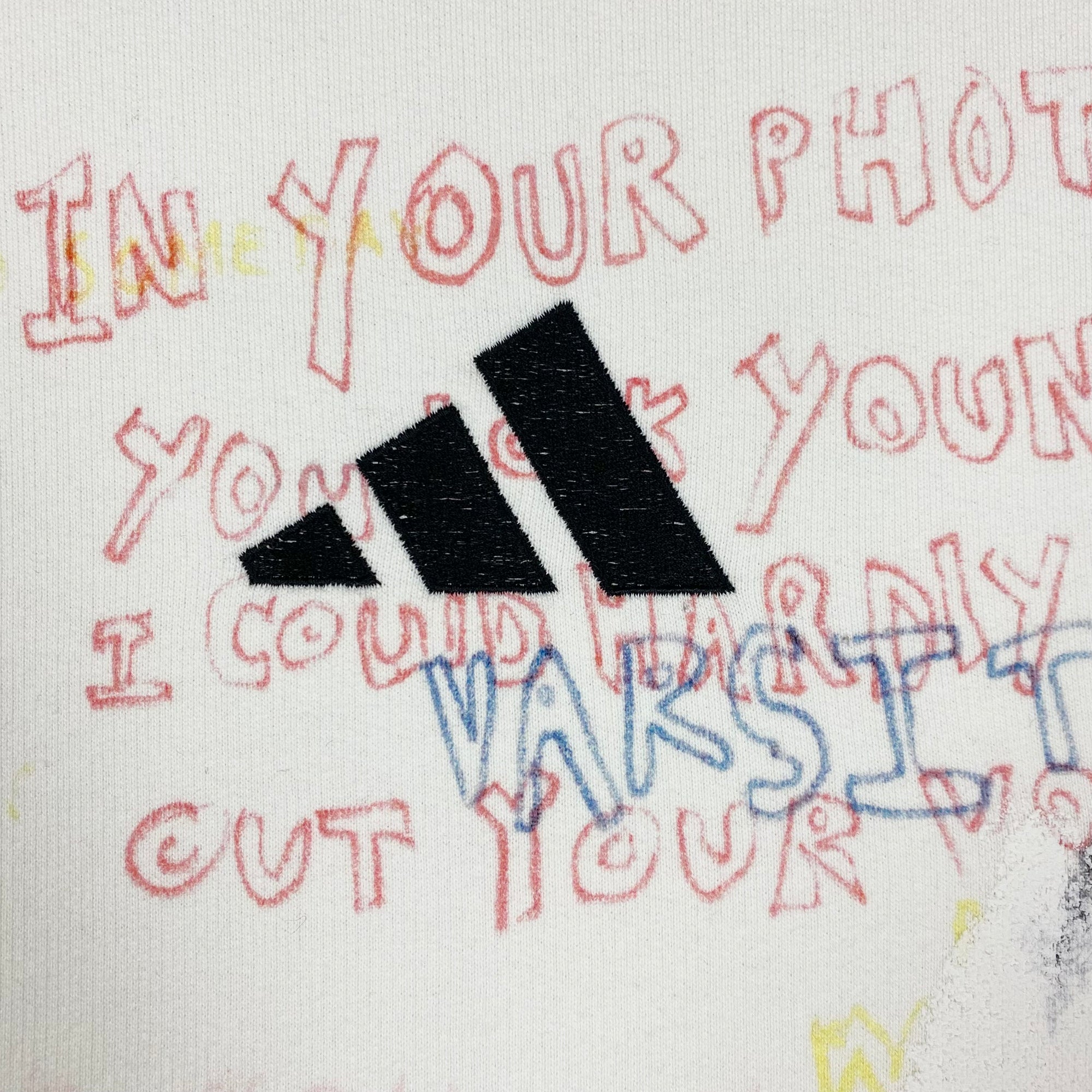 Yeezy Season 5 Scribbled Adidas Crewneck By ERD