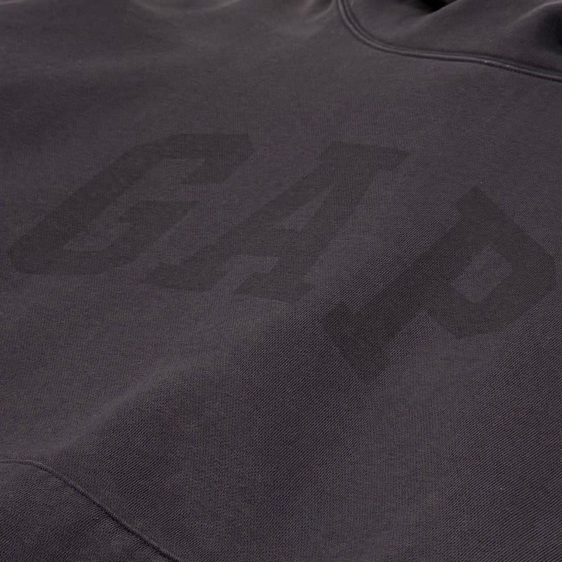 Yeezy Gap Balenciaga 2022 Double Layered Dove Hoodie In Dark Grey